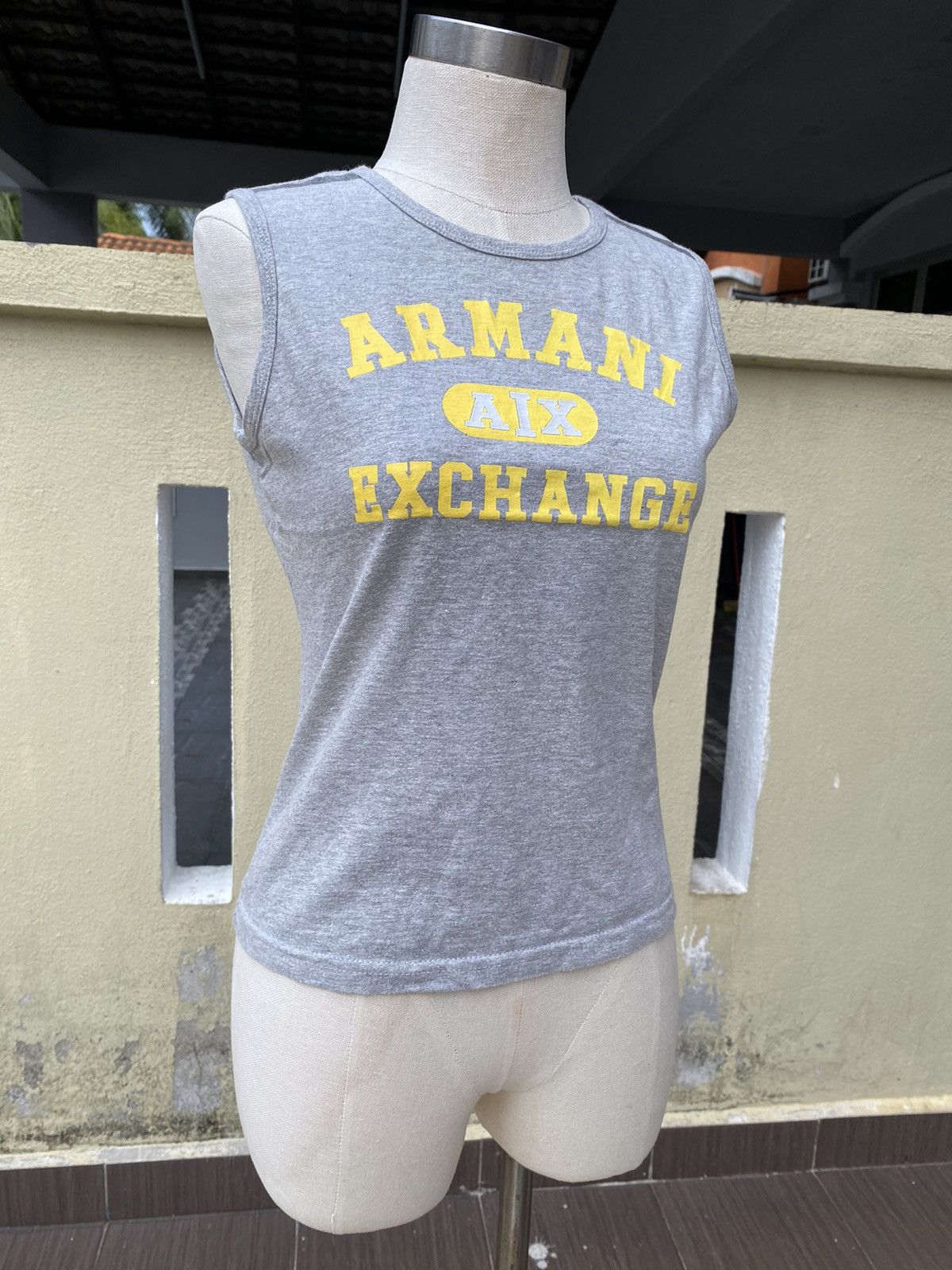 Armani Exchange × Vintage vintage y2k ax sleeveless Size M / US 6-8 / IT 42-44 - 2 Thumbnail