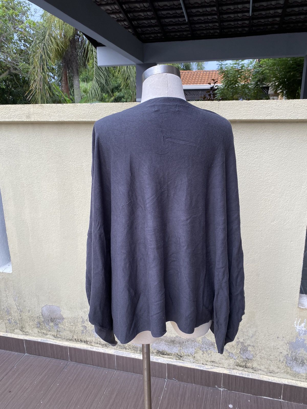 Issey Miyake black zucca blouse Size M / US 6-8 / IT 42-44 - 5 Thumbnail