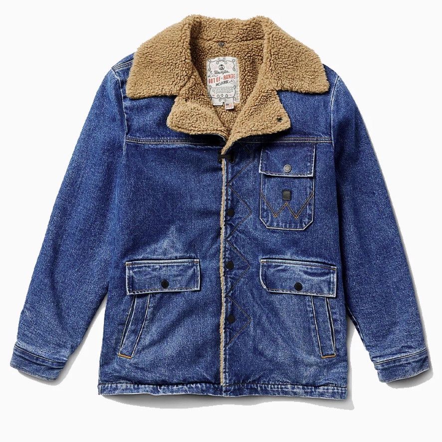 Roark NEW Wrangler x Roark Roundup Sherpa Ranch Coat | Grailed