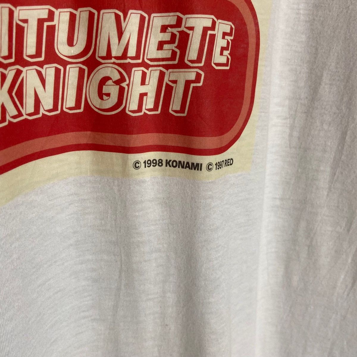 Anime Vintage 90s Konami Mitumete Knight Anime Video Game T Shirt Size US M / EU 48-50 / 2 - 3 Thumbnail