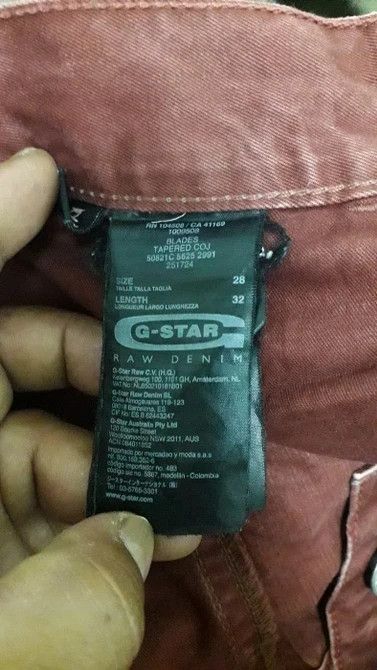 G-Star G STAR RAW DENIM SLIM FIT JEANS Size US 30 / EU 46 - 9 Thumbnail