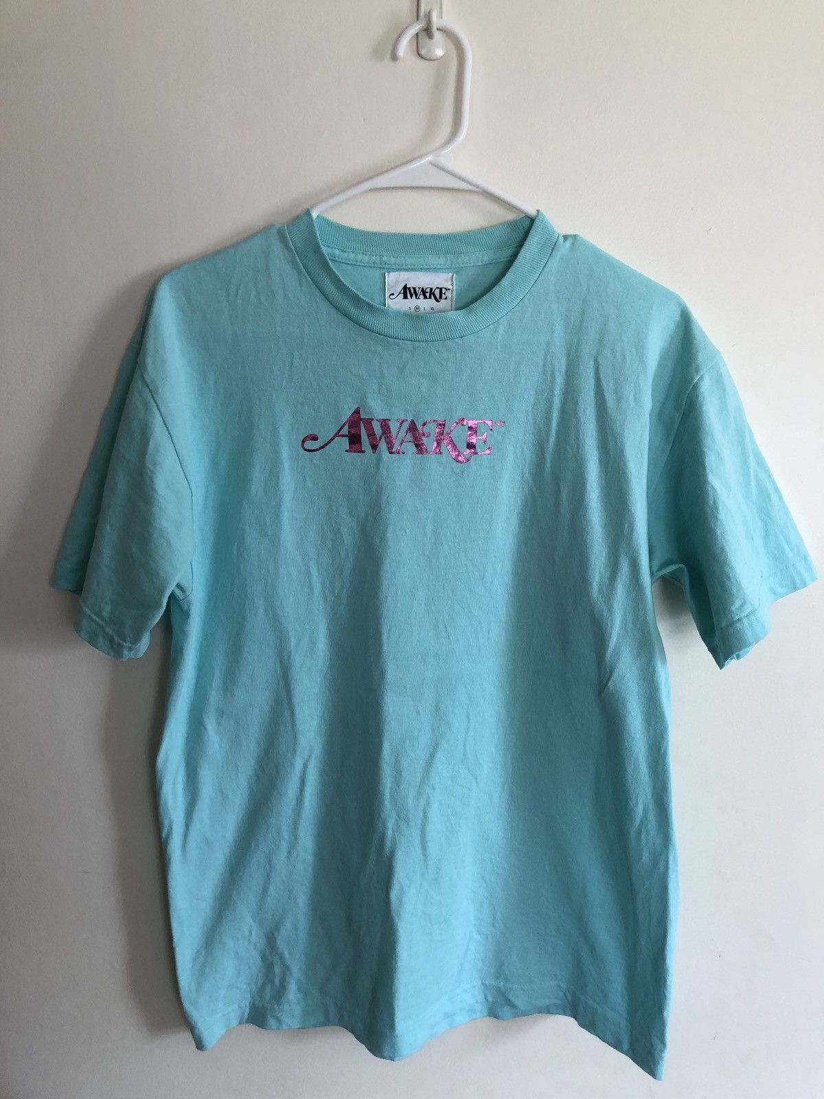 Awake NY Awake Foil Logo Tee Teal Tiffany Blue Green Size US M / EU 48-50 / 2 - 1 Thumbnail