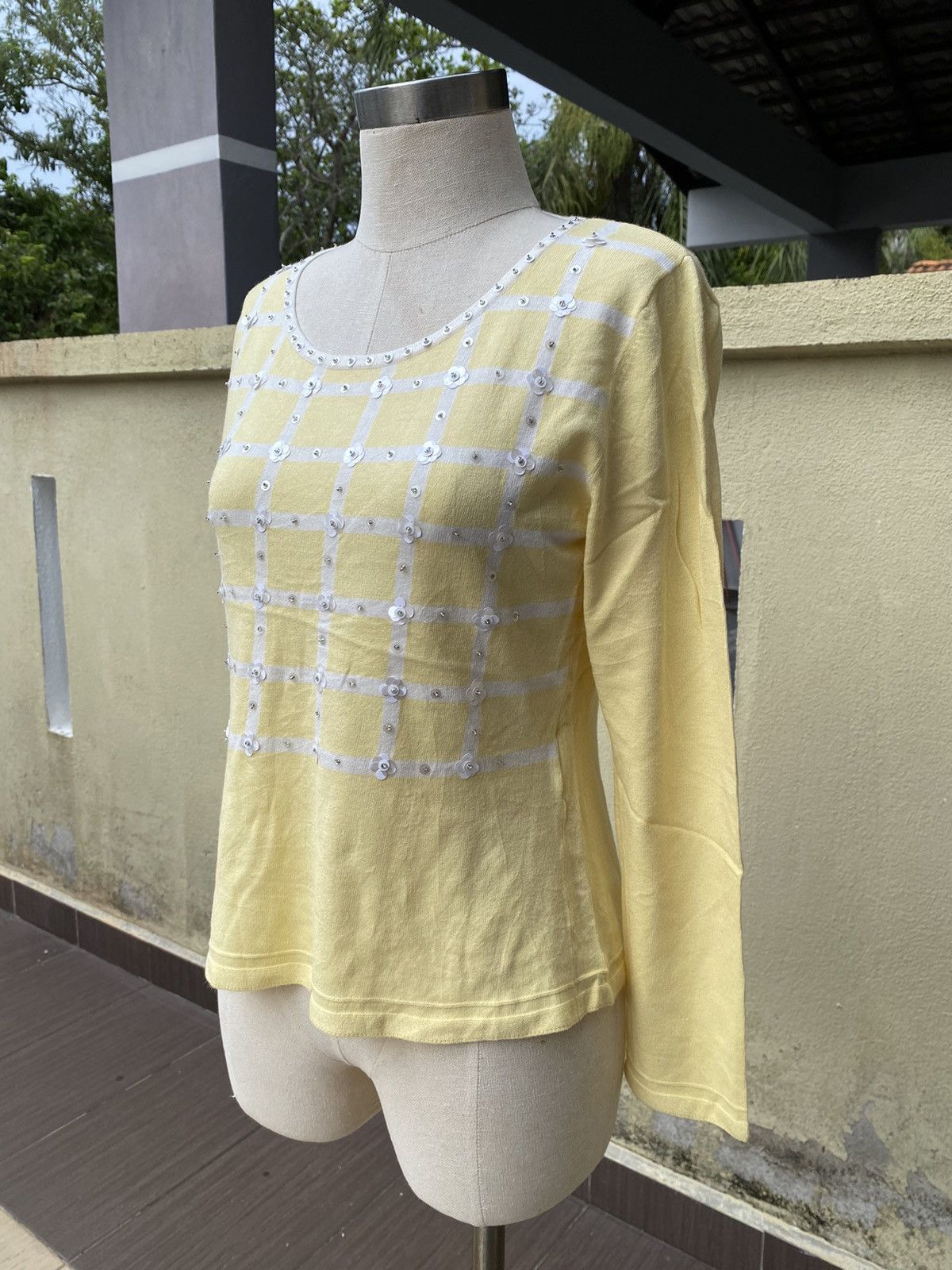 Courreges vintage longsleeve Size L / US 10 / IT 46 - 3 Thumbnail