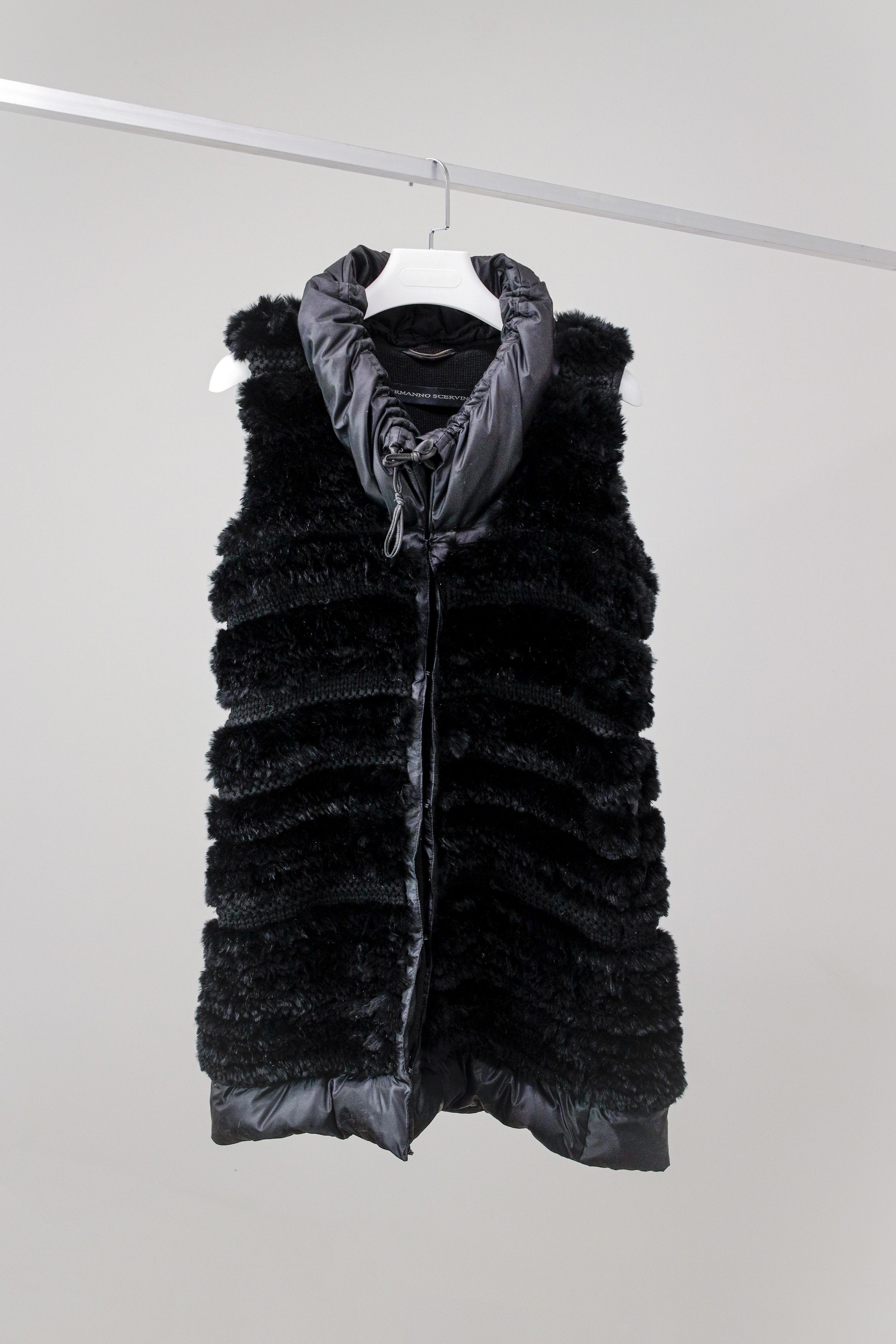 Ermanno Scervino Rabbit Fur Vest