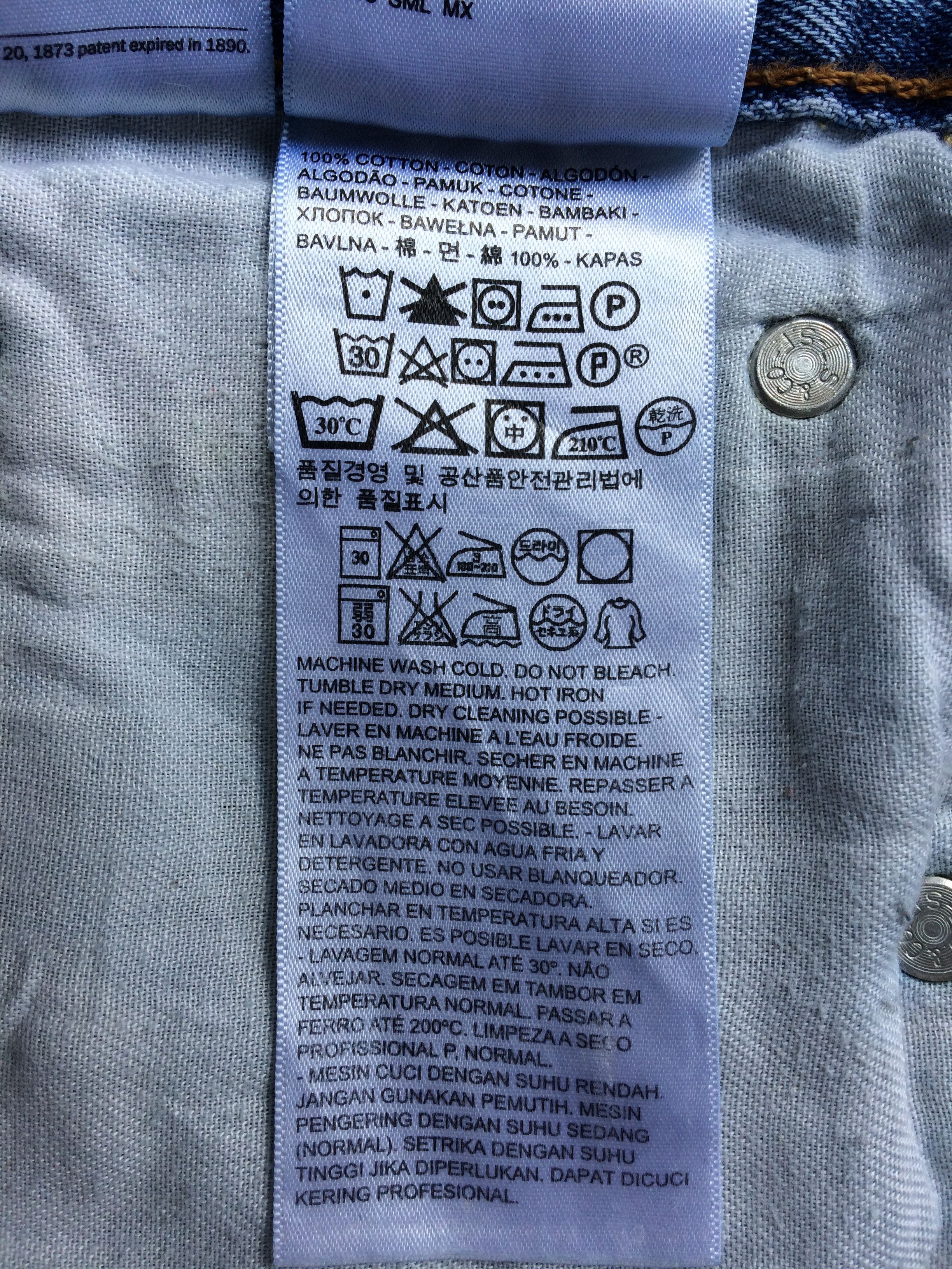 Levi's Distressed Levis 569 Jeans #B-535 Size US 37 - 10 Thumbnail