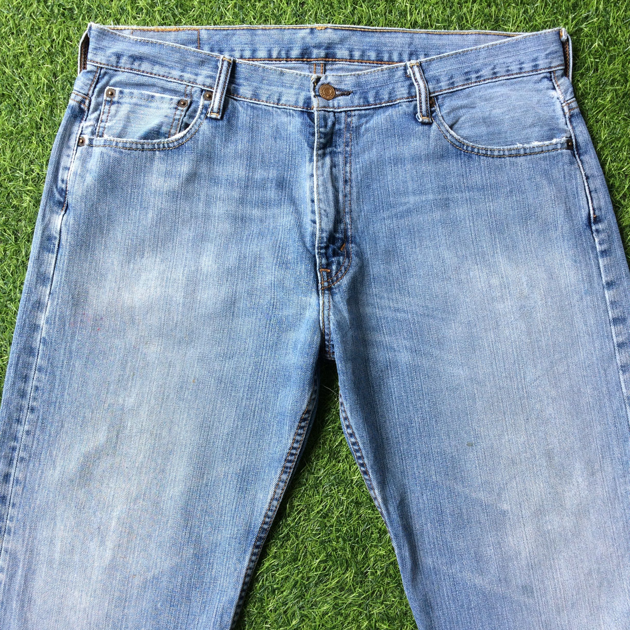 Levi's Distressed Levis 569 Jeans #B-535 Size US 37 - 3 Thumbnail