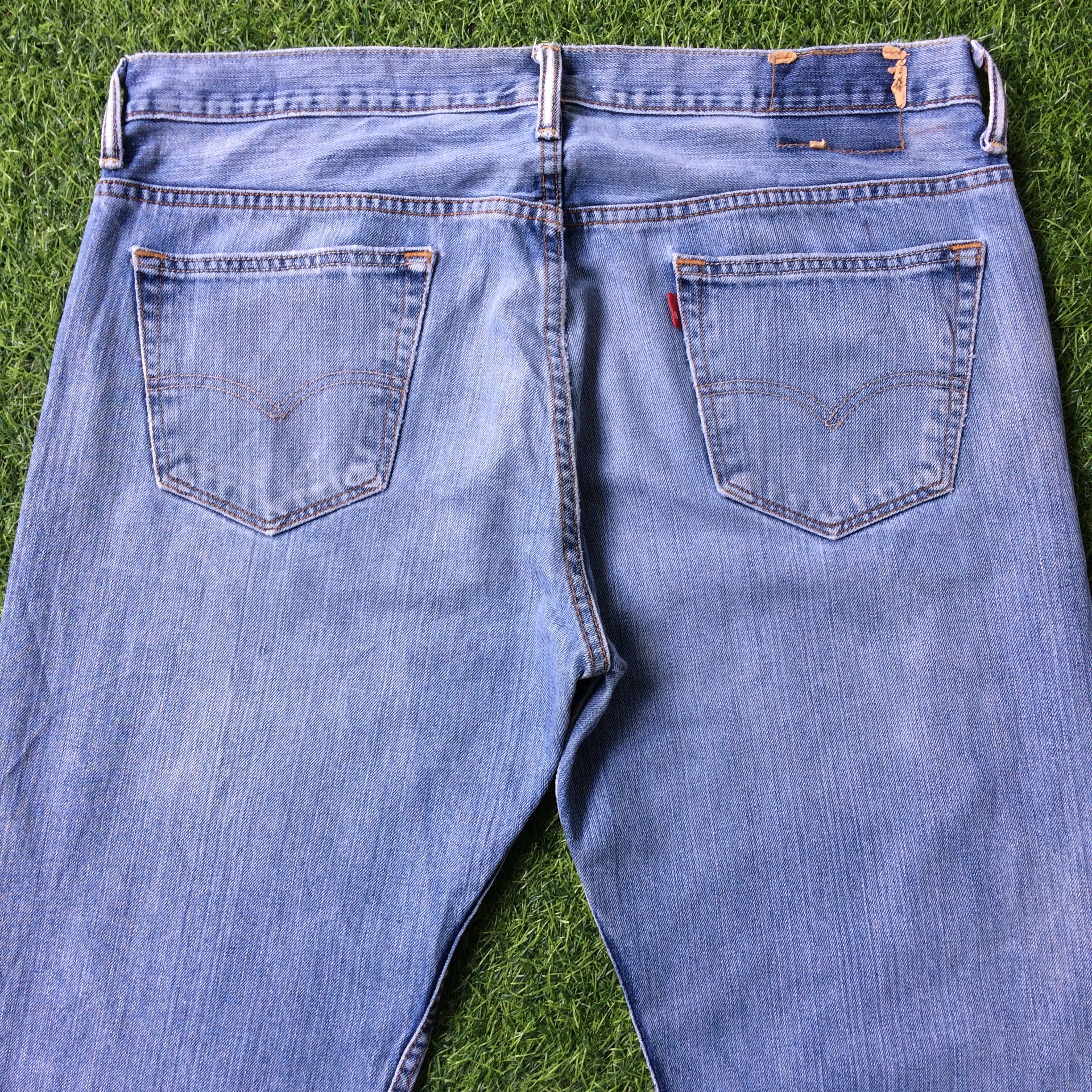Levi's Distressed Levis 569 Jeans #B-535 Size US 37 - 4 Thumbnail
