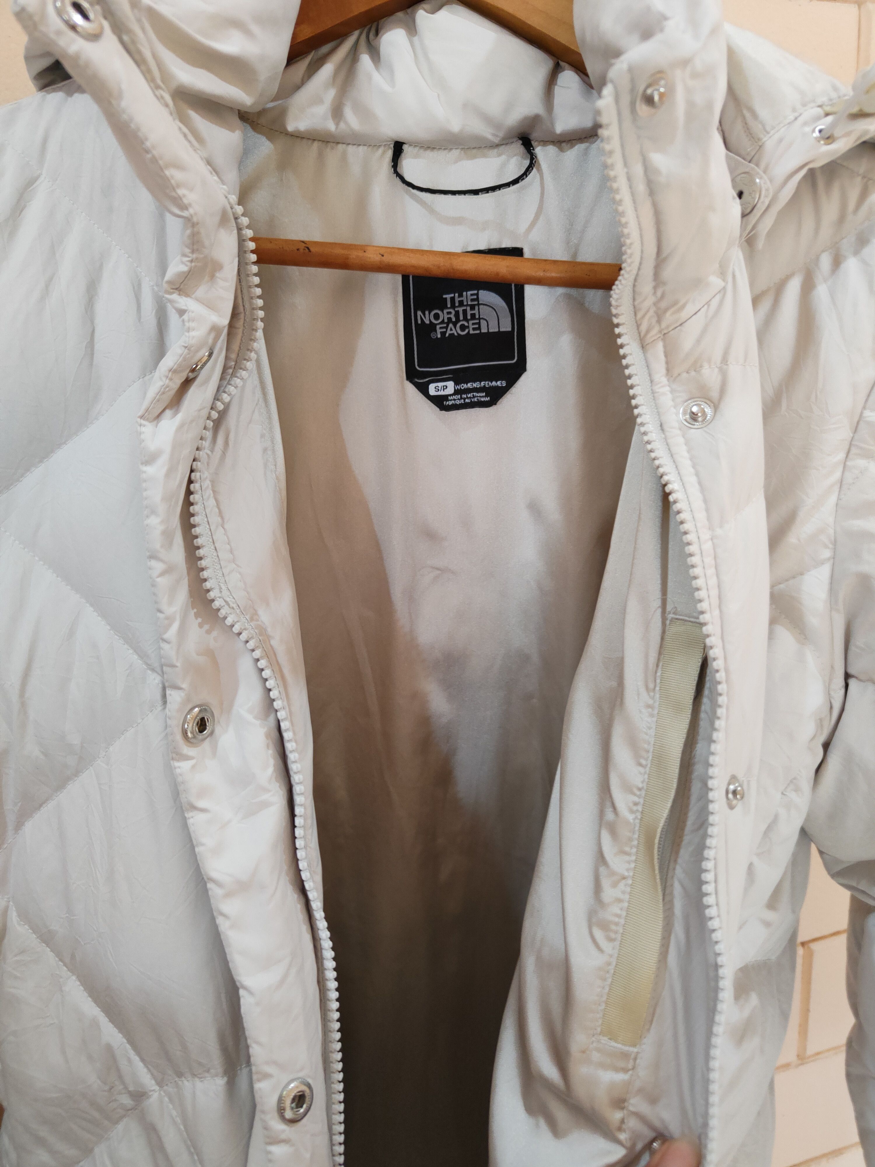The North Face TNF 550 Puffer Extra Long Jacket Size S / US 4 / IT 40 - 8 Thumbnail