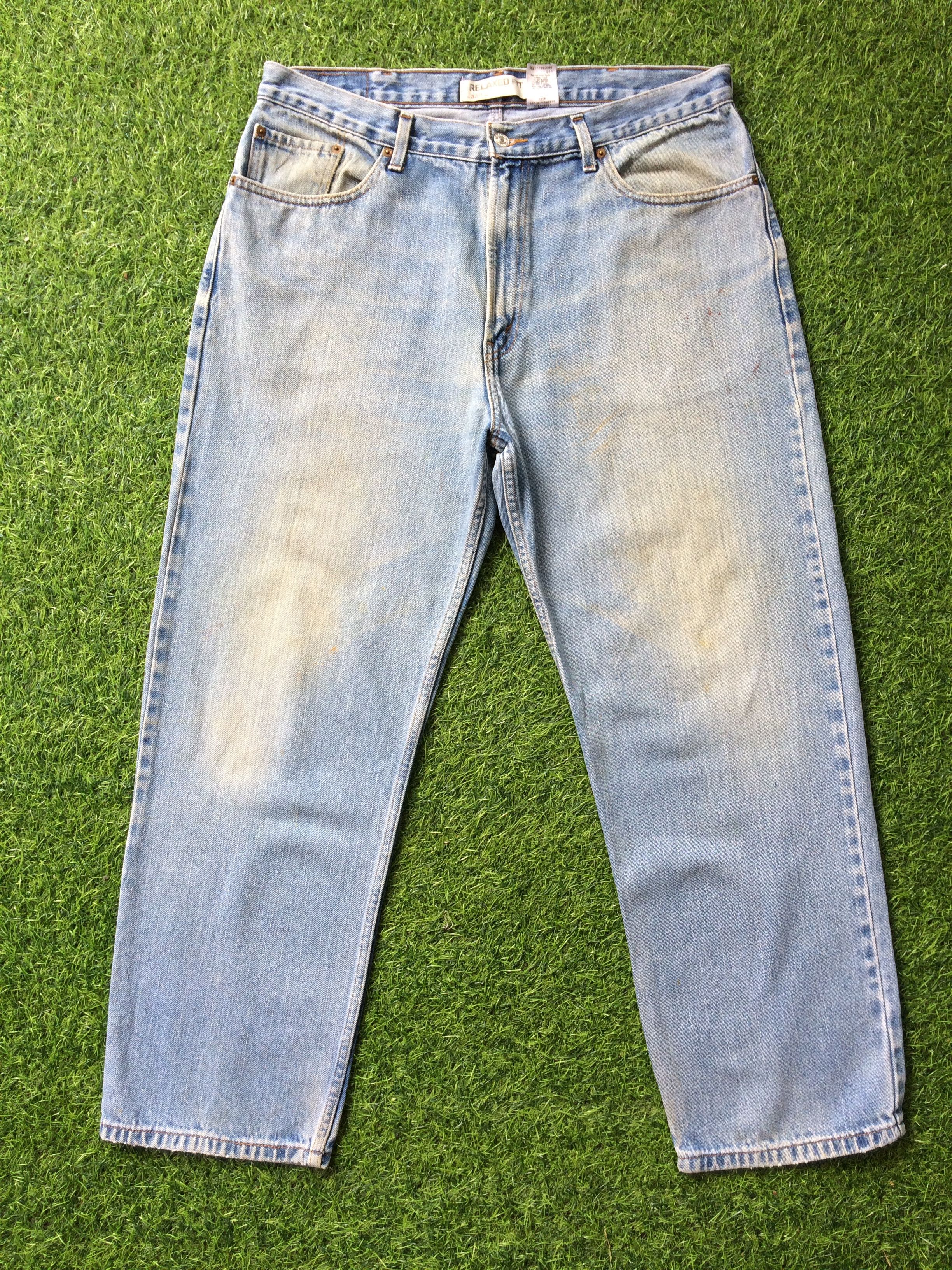 Levi's Vintage Distressed Levis 550 Jeans #B-937 Size US 37 - 1 Thumbnail