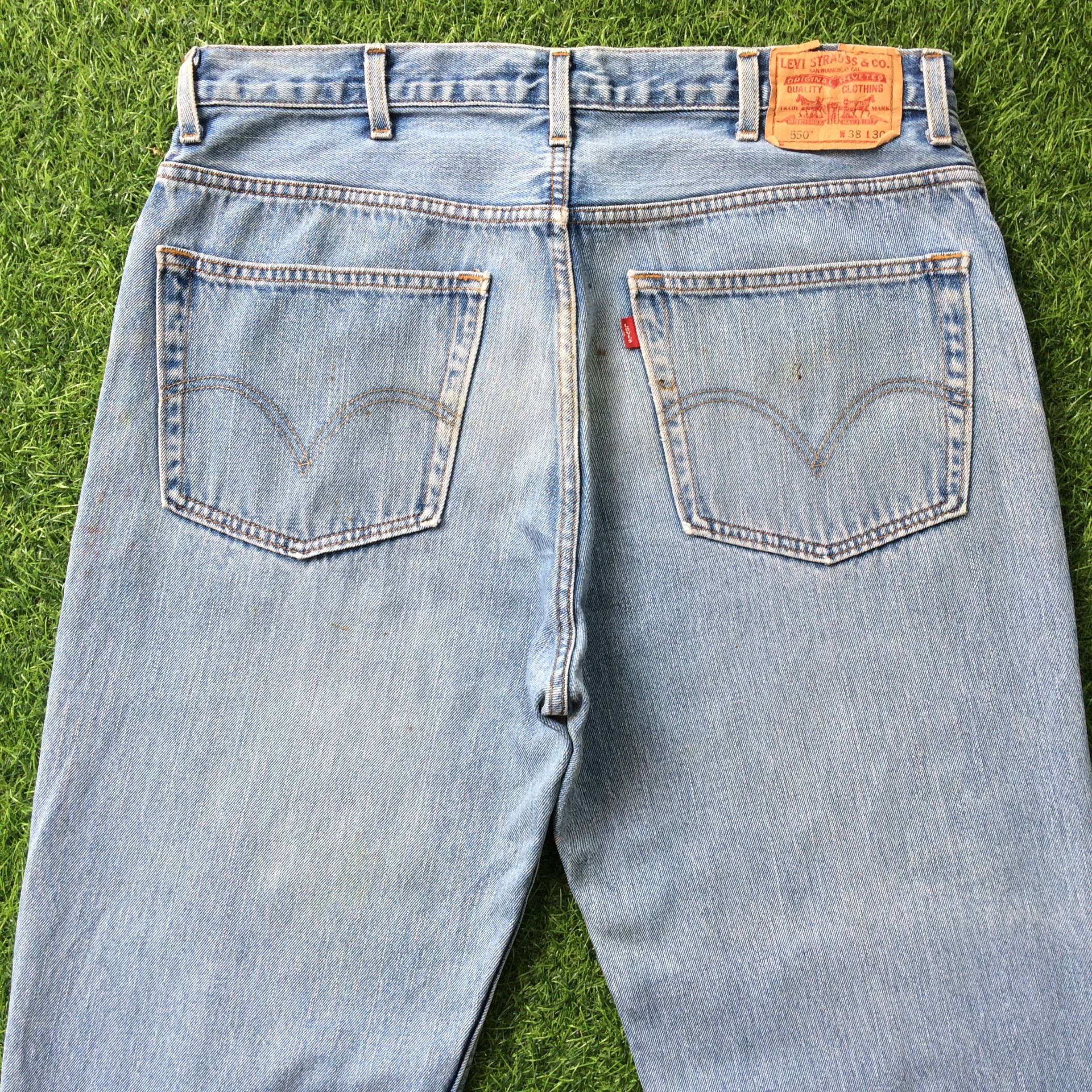 Levi's Vintage Distressed Levis 550 Jeans #B-937 Size US 37 - 4 Thumbnail
