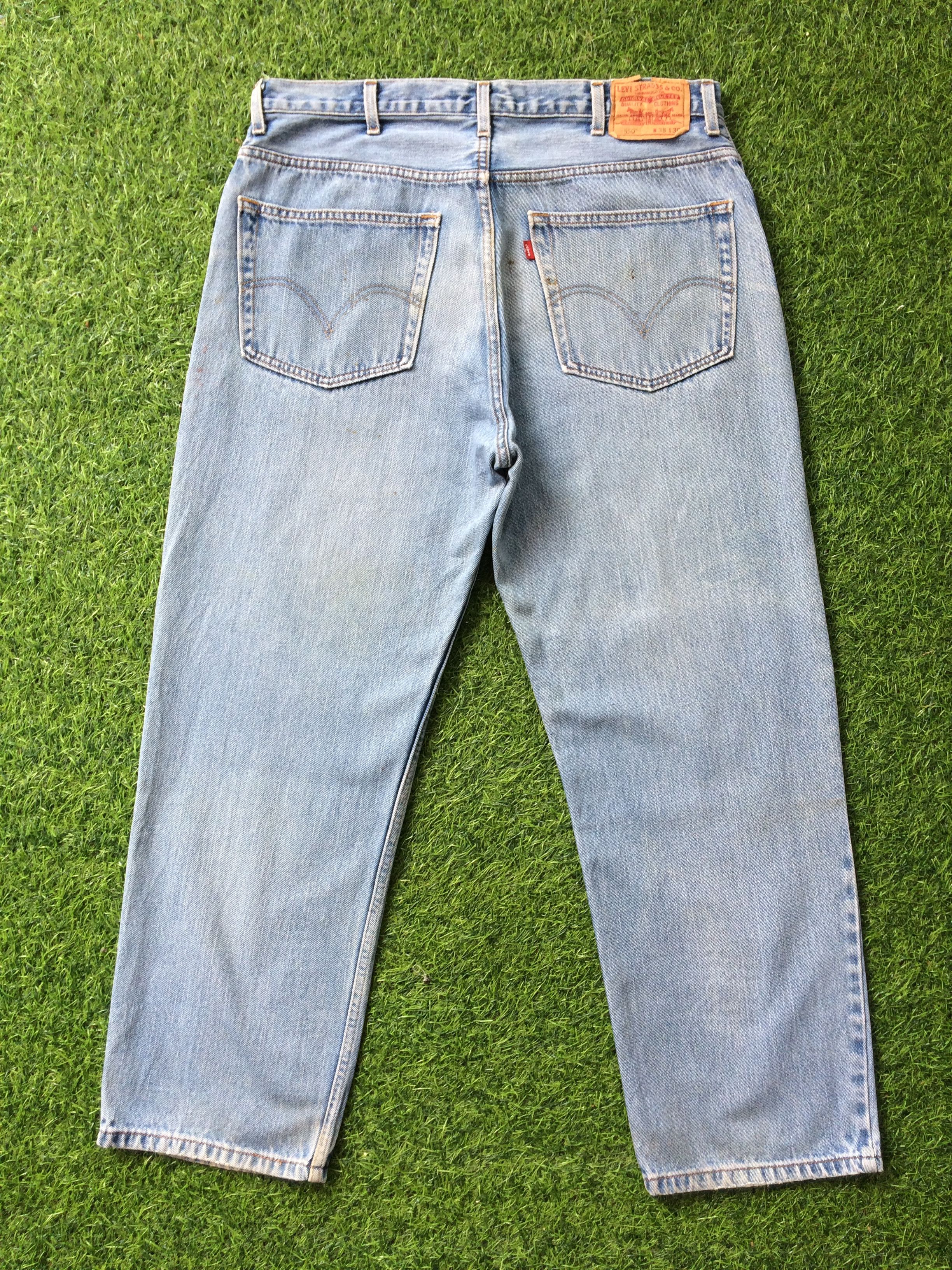 Levi's Vintage Distressed Levis 550 Jeans #B-937 Size US 37 - 2 Thumbnail