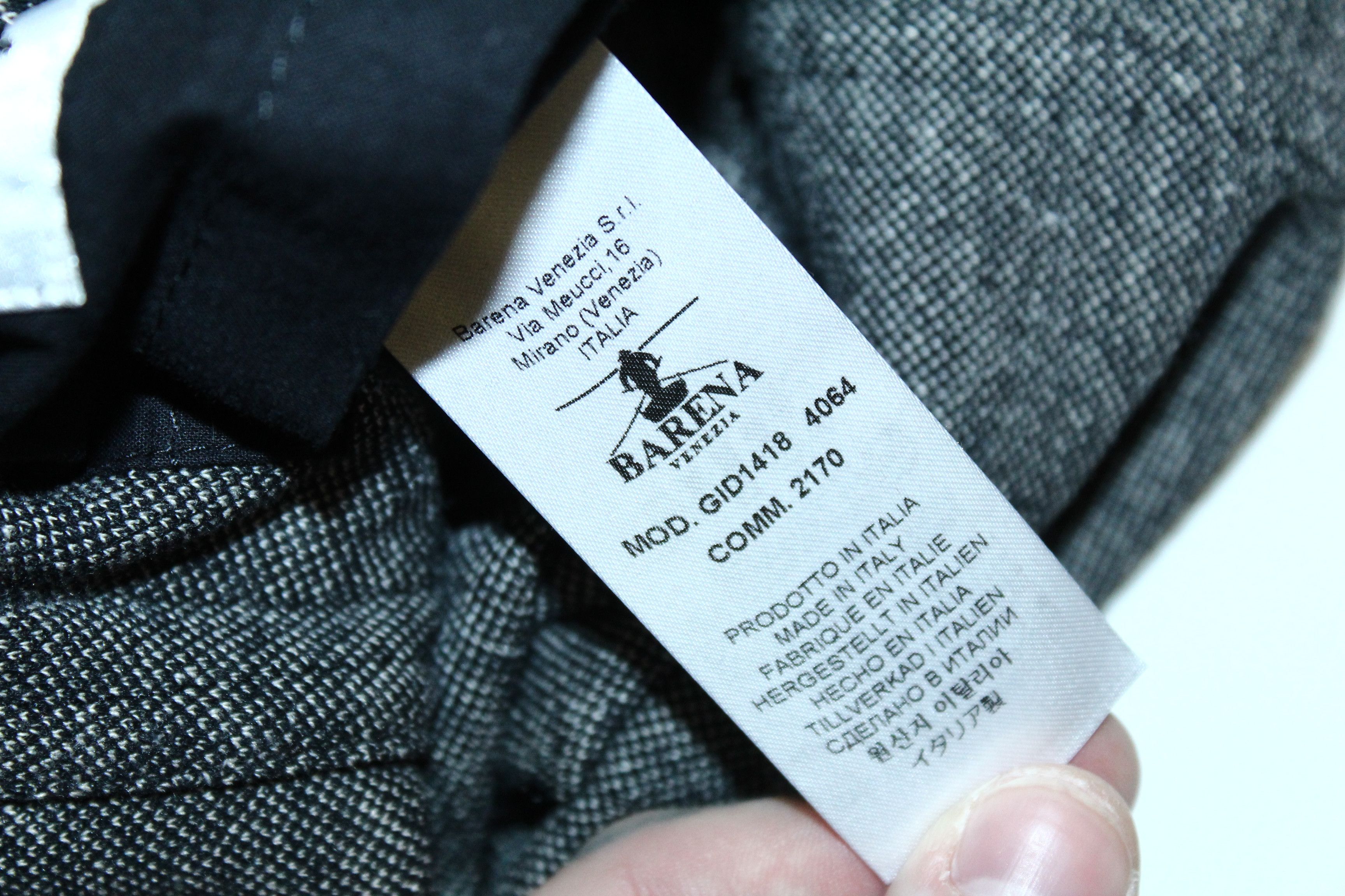 Barena Barena Venezia Monogram Cotton Blend Woven Jacket Size US M / EU 48-50 / 2 - 8 Thumbnail