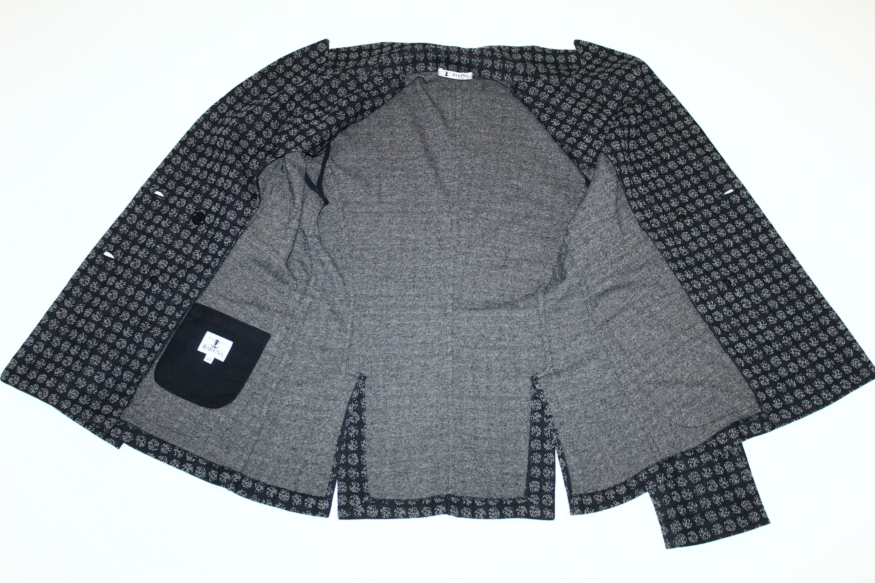 Barena Barena Venezia Monogram Cotton Blend Woven Jacket Size US M / EU 48-50 / 2 - 11 Thumbnail