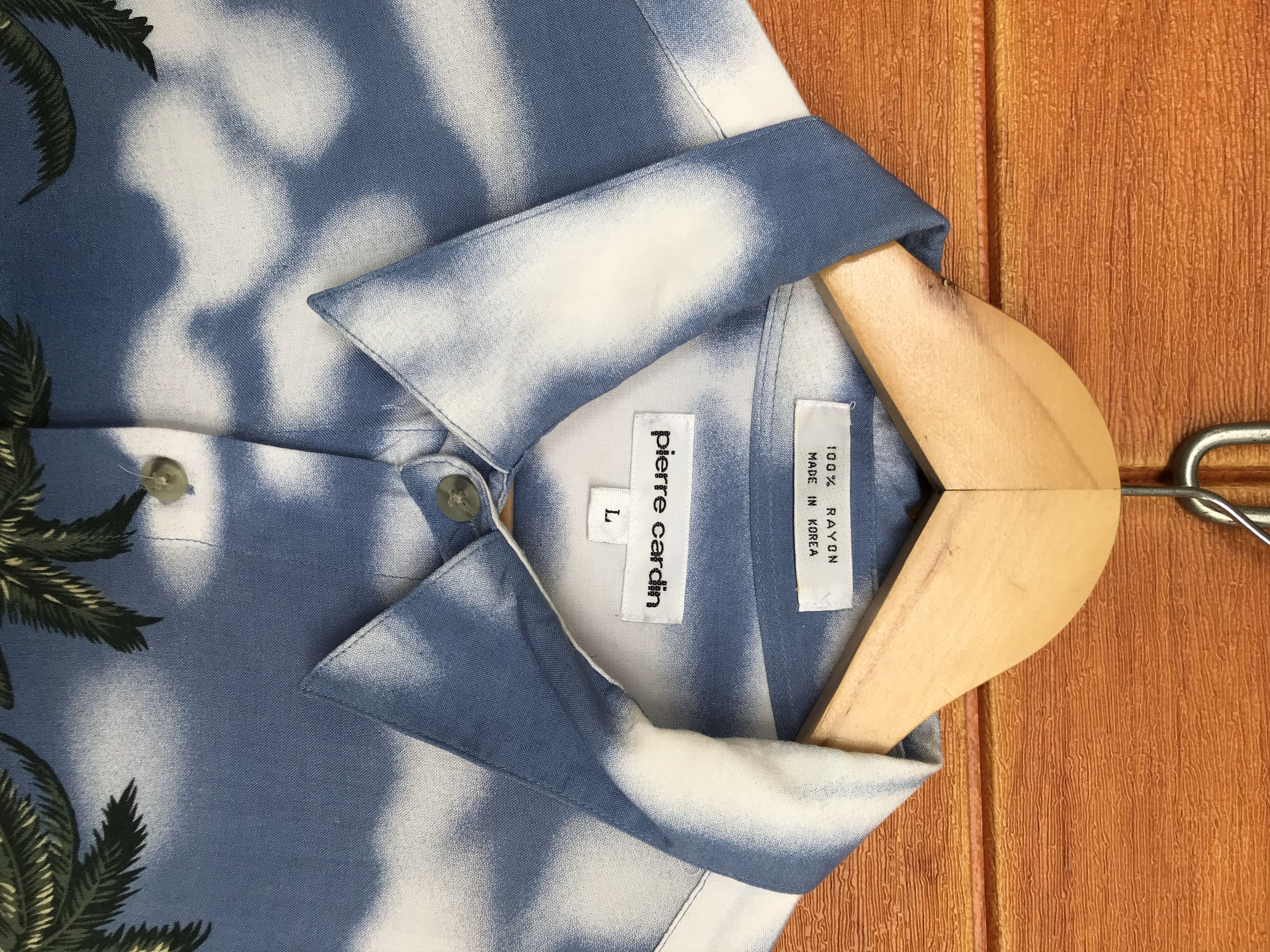 Pierre Cardin Vtg 80s PIERRE CARDIN 100 Rayon Coconut Trees Hula Girls Size US L / EU 52-54 / 3 - 9 Thumbnail