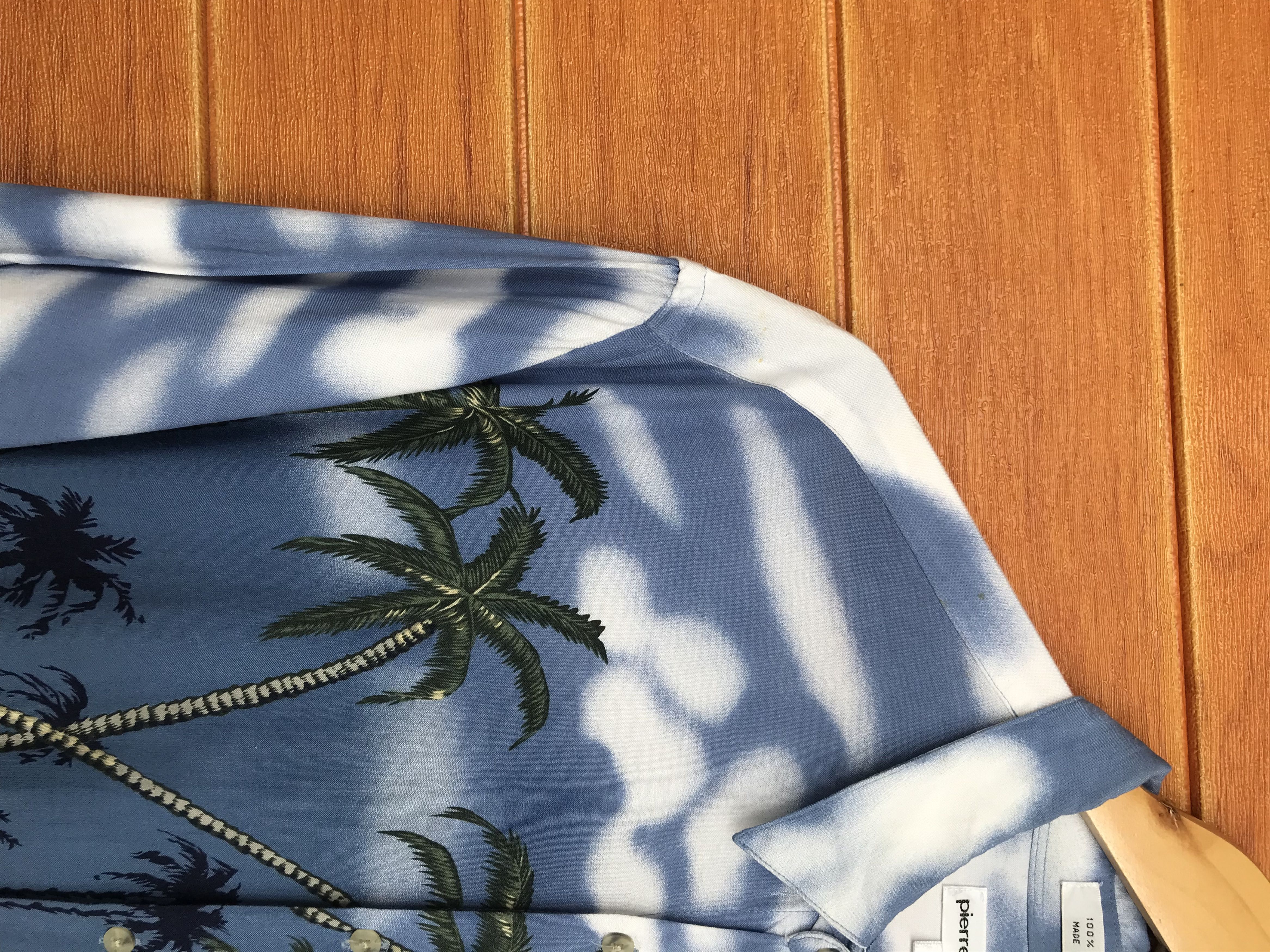 Pierre Cardin Vtg 80s PIERRE CARDIN 100 Rayon Coconut Trees Hula Girls Size US L / EU 52-54 / 3 - 10 Thumbnail