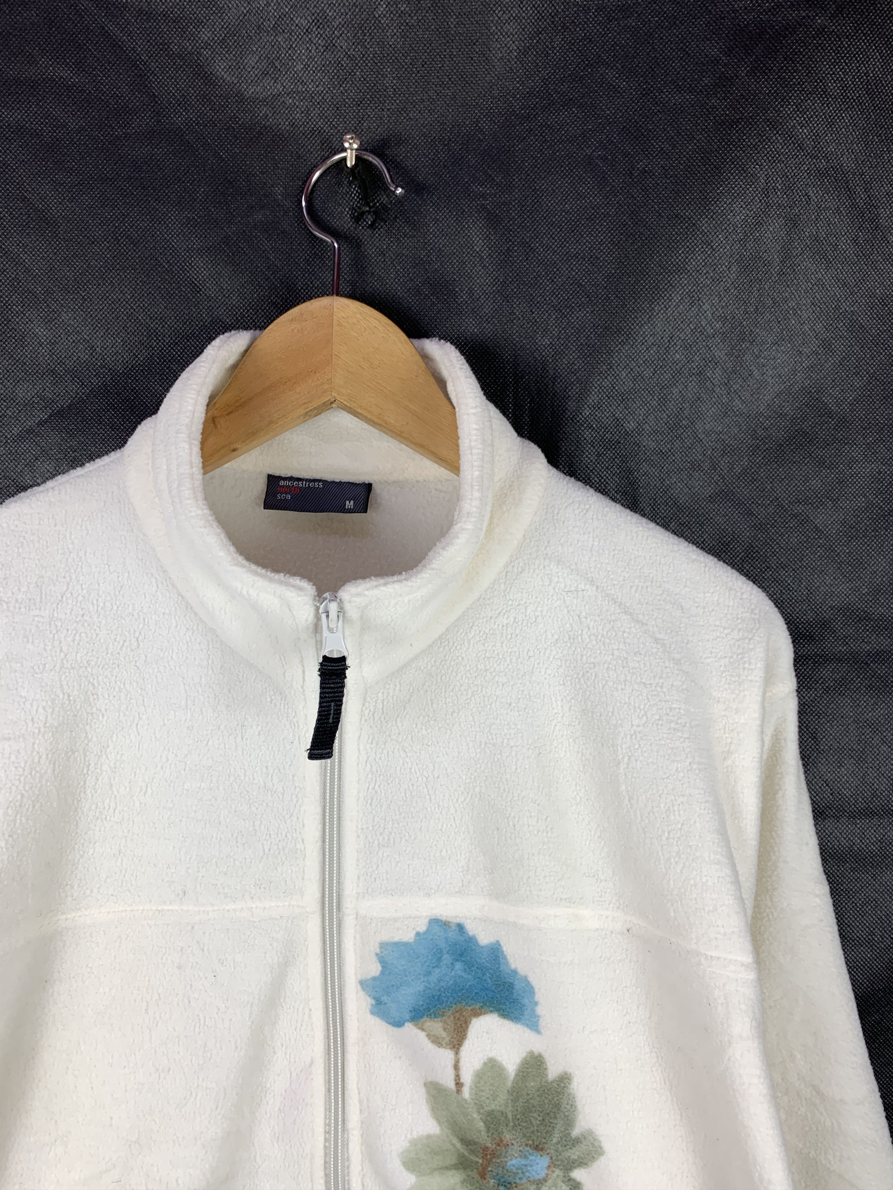Japanese Brand Steals! Vintage Style Flower Printed Fleece Jacket Size US M / EU 48-50 / 2 - 3 Thumbnail