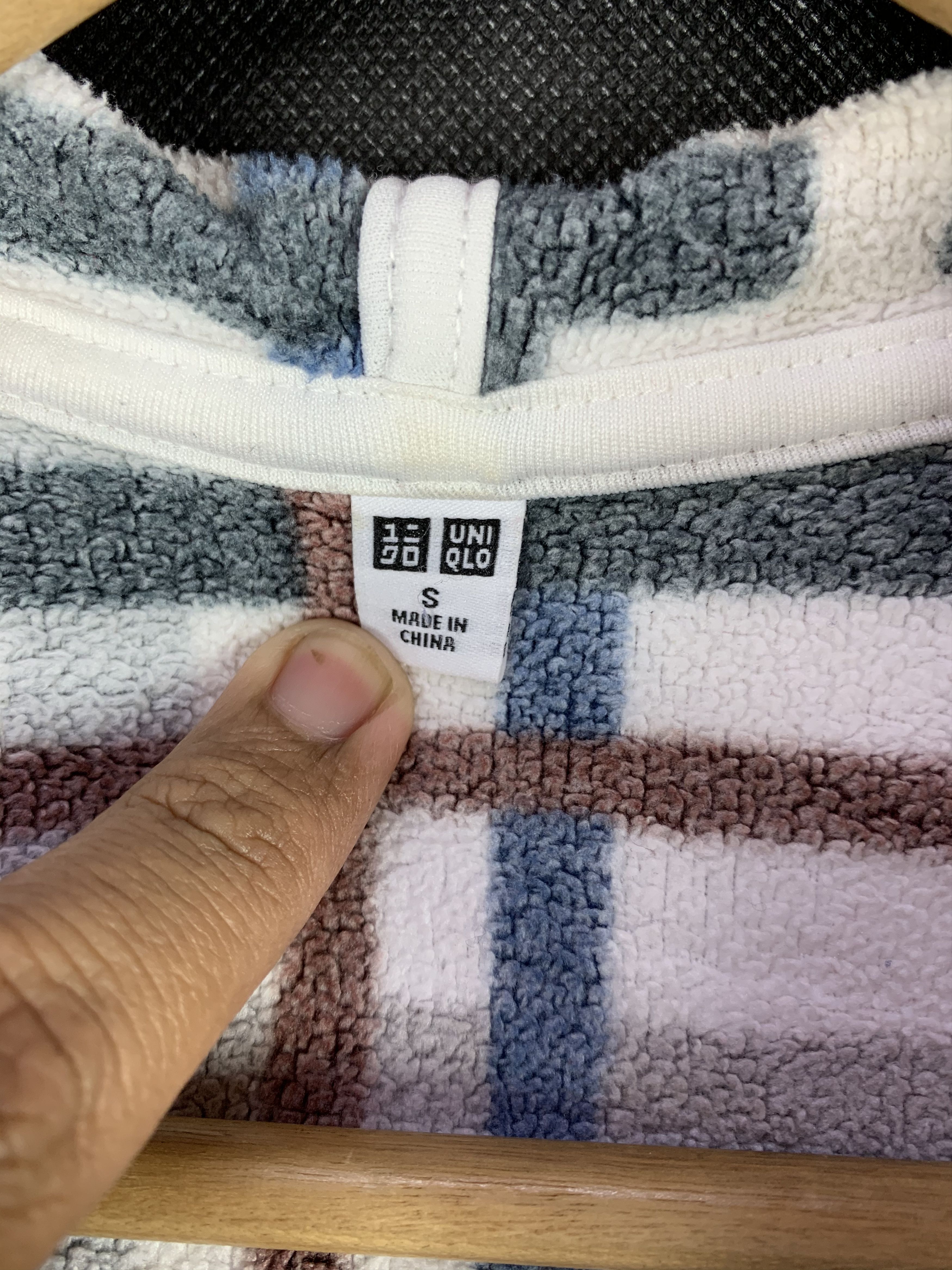 Japanese Brand Steals! Uniqlo Swedish Designer Symmetrical Fleece Jacket Size S / US 4 / IT 40 - 6 Thumbnail