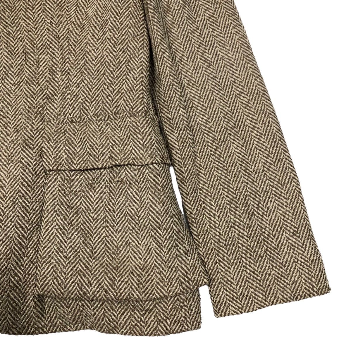 Ralph Lauren Vintage Ralph Lauren Wool Tweed Coat Single Breasted Size S / US 4 / IT 40 - 4 Thumbnail