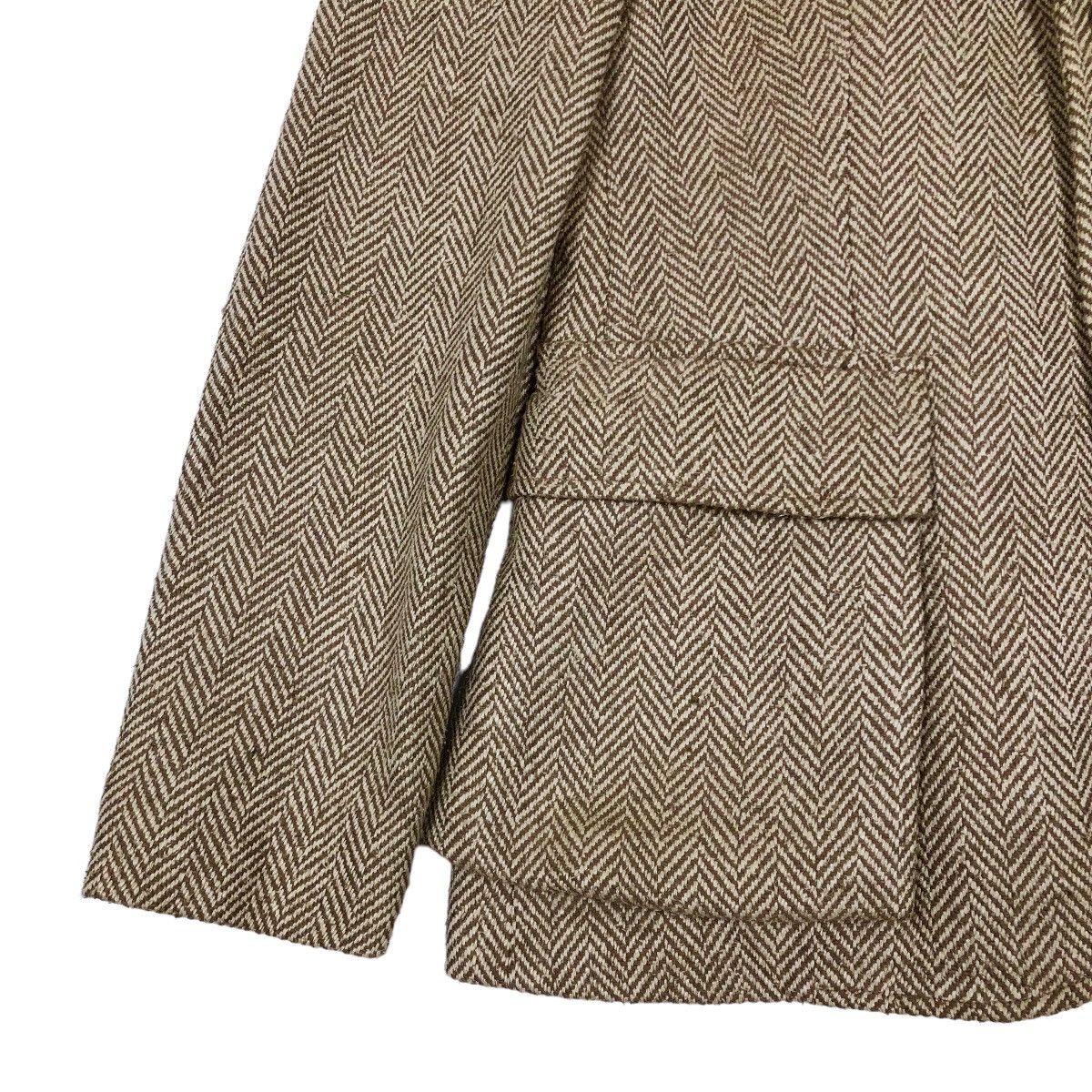 Ralph Lauren Vintage Ralph Lauren Wool Tweed Coat Single Breasted Size S / US 4 / IT 40 - 3 Thumbnail