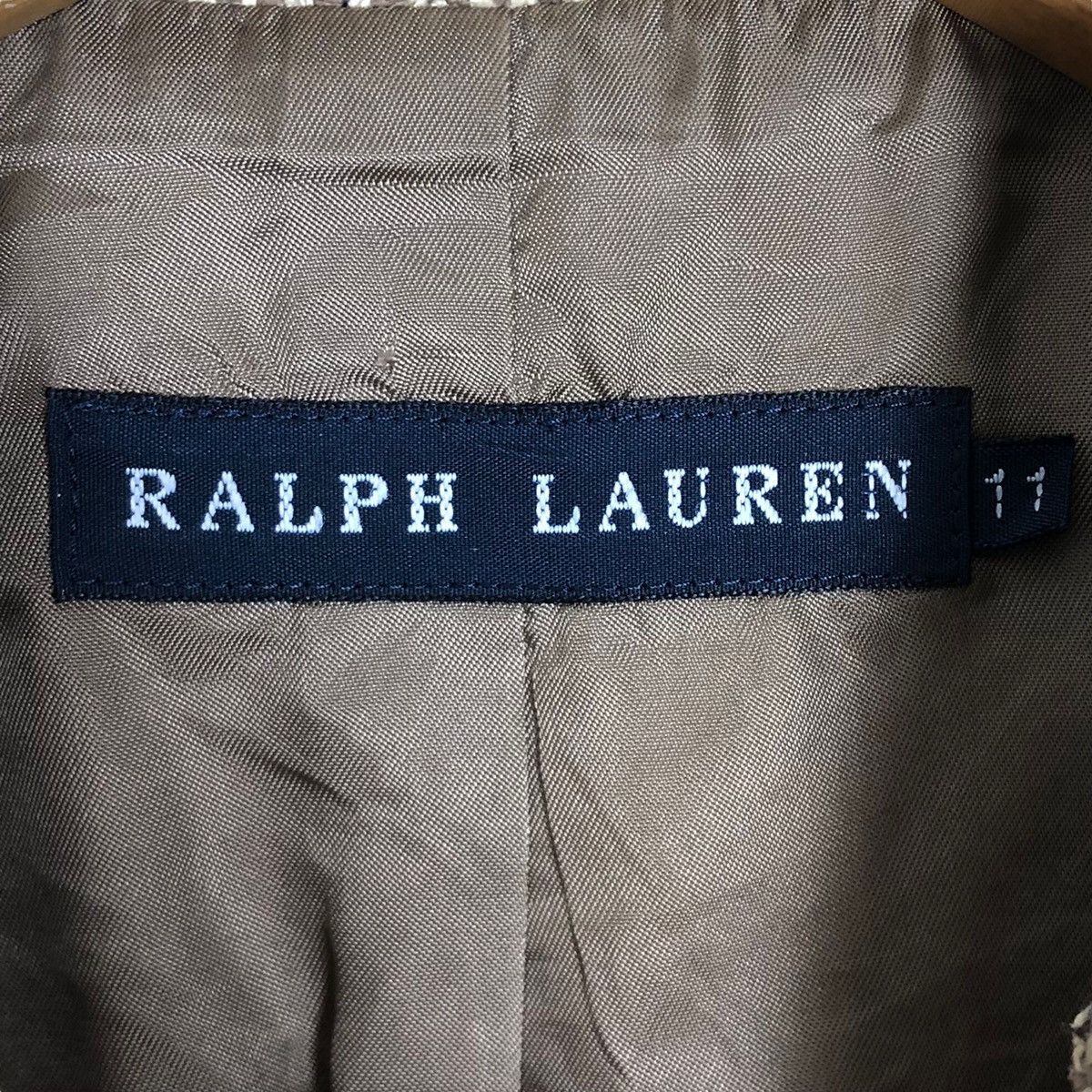 Ralph Lauren Vintage Ralph Lauren Wool Tweed Coat Single Breasted Size S / US 4 / IT 40 - 8 Thumbnail