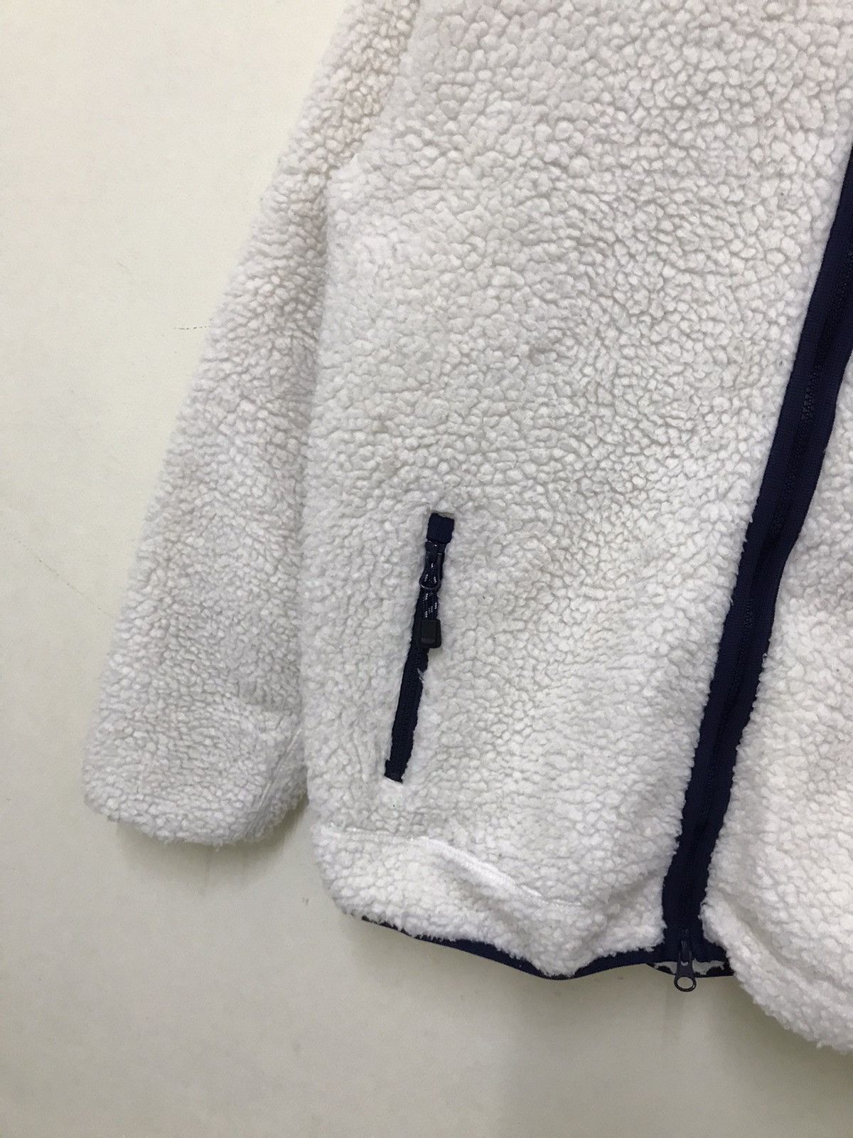 Vintage × Wrangler Vintage Wrangler Fleece Zipper Jacket Size US L / EU 52-54 / 3 - 9 Thumbnail