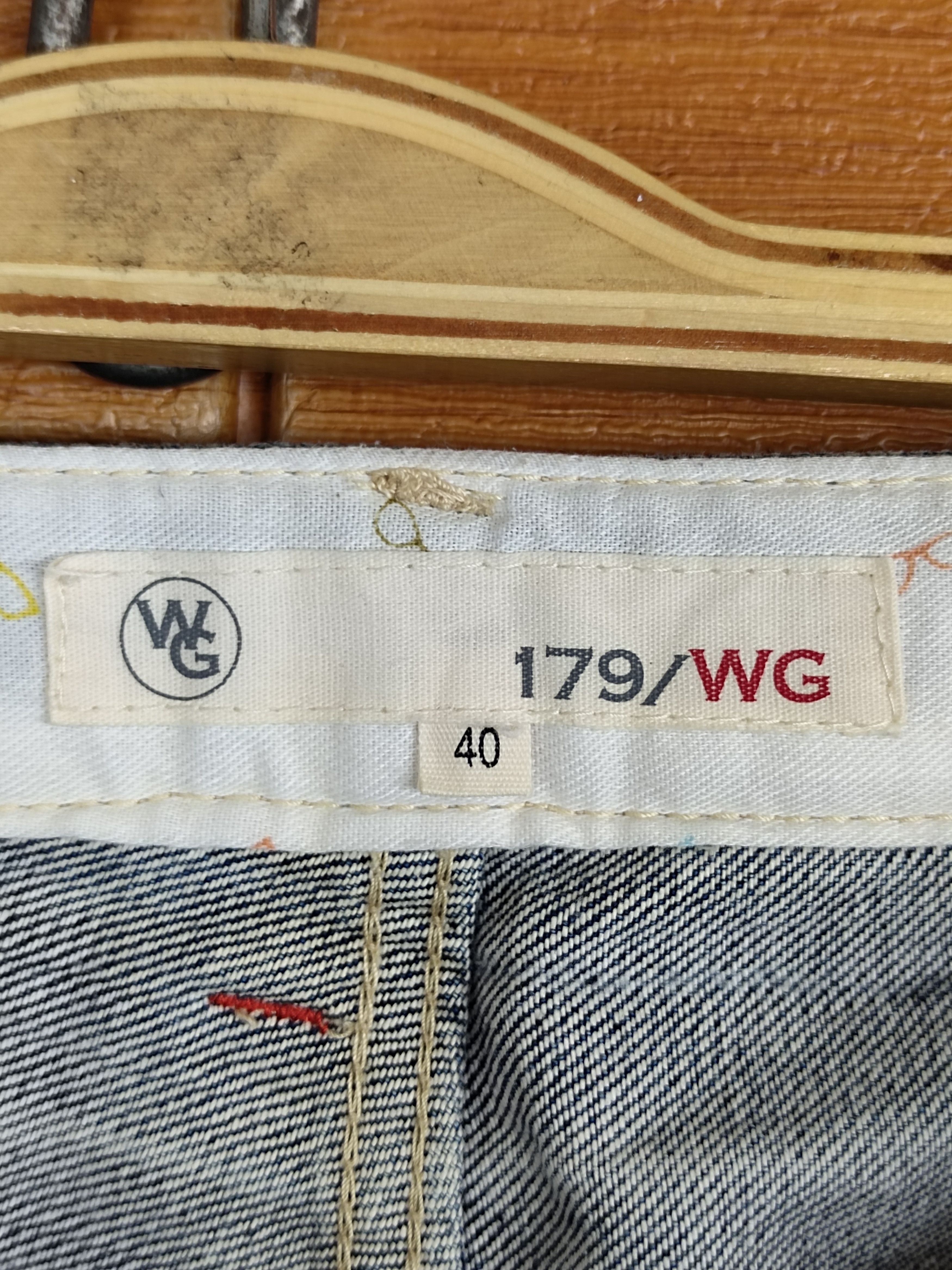 Kapital Japanese Brand 179/WG Distressed Denim Jeans Size US 32 / EU 48 - 14 Thumbnail