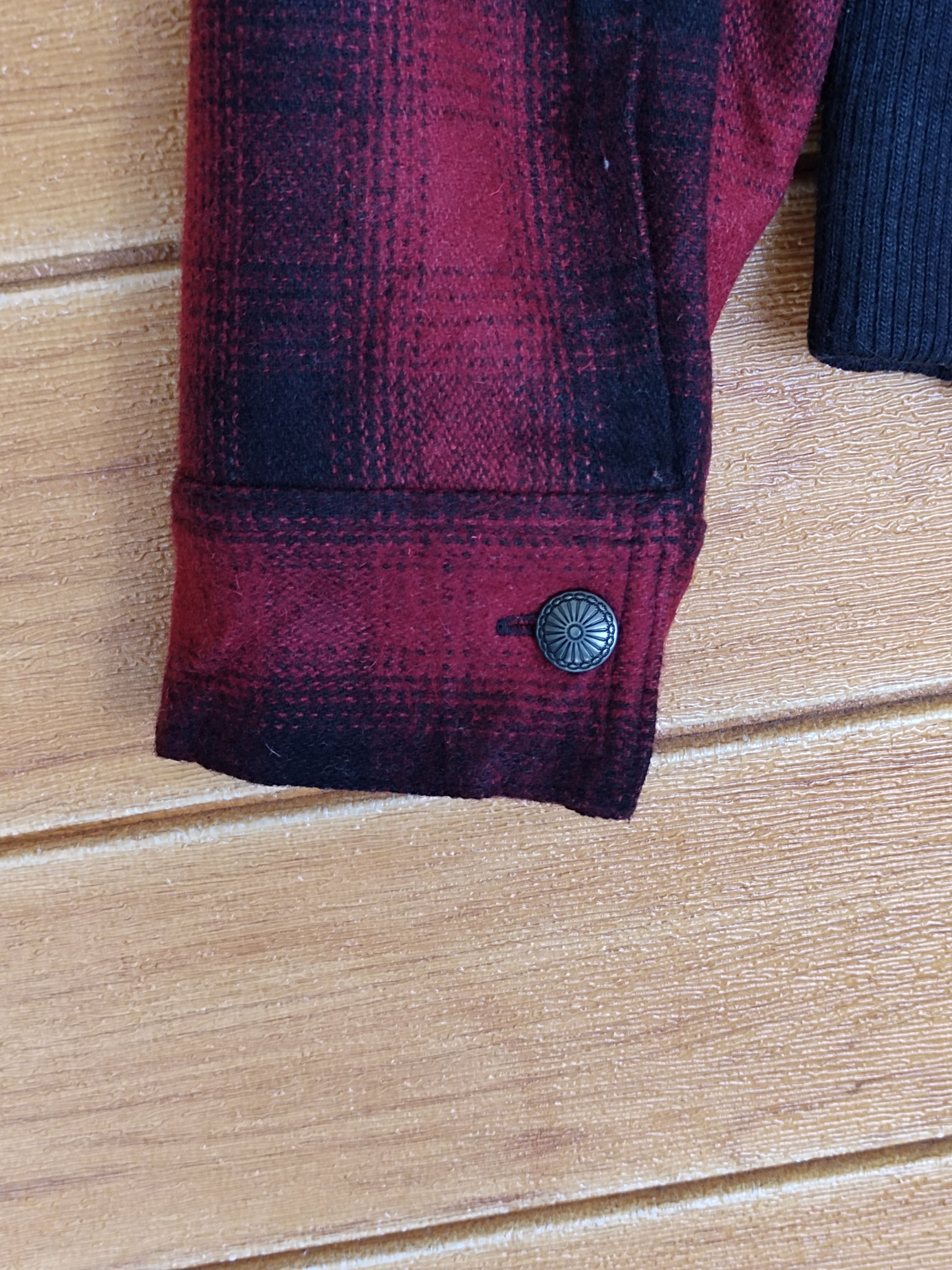 semanticdesign Japanese Brand SEMANTIC DESIGN Plaid Button Flannel Shirt Size US M / EU 48-50 / 2 - 12 Thumbnail