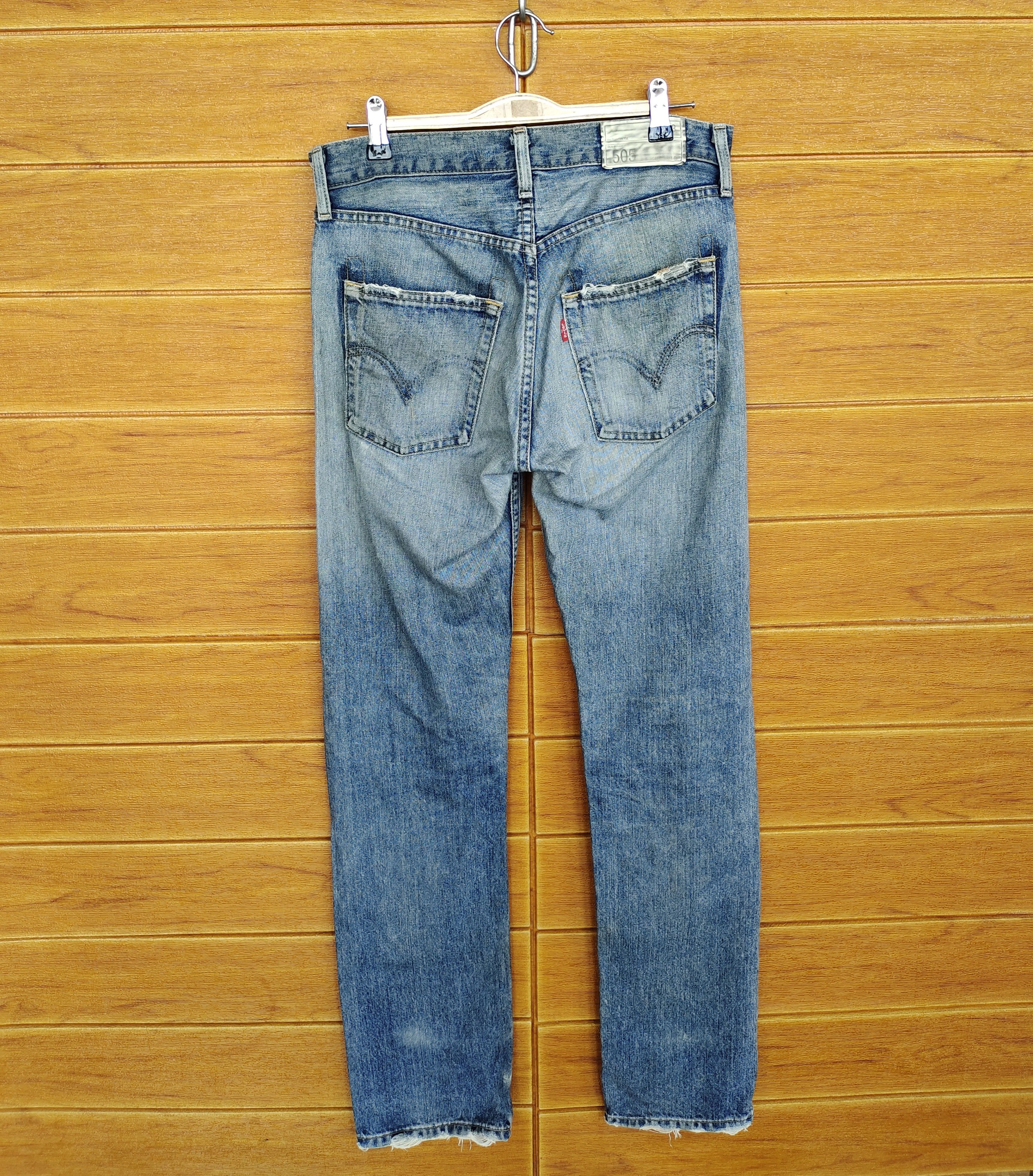 Levi's Vintage Y2k Levis 505 Denim Jeans Size US 30 / EU 46 - 9 Thumbnail
