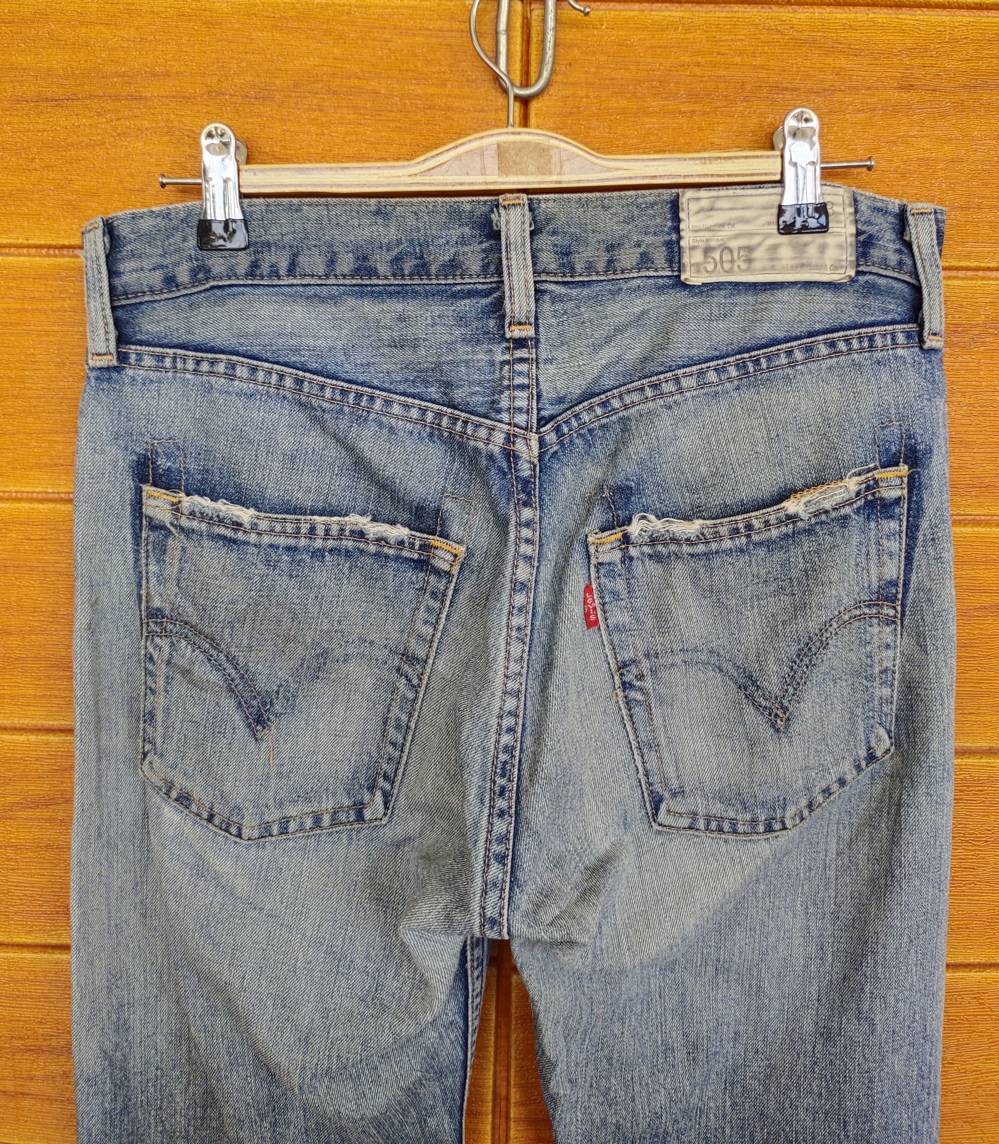 Levi's Vintage Y2k Levis 505 Denim Jeans Size US 30 / EU 46 - 10 Thumbnail
