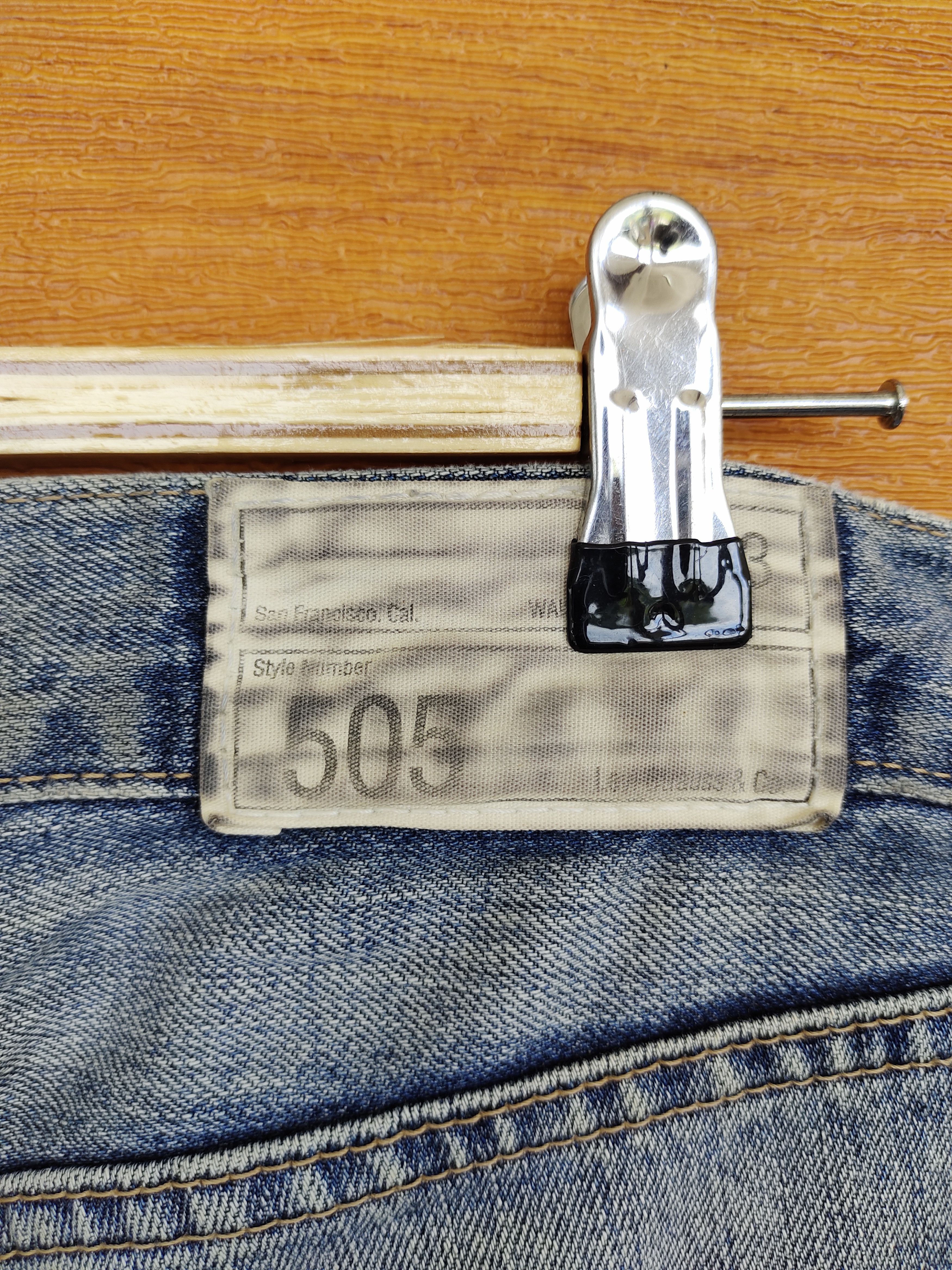 Levi's Vintage Y2k Levis 505 Denim Jeans Size US 30 / EU 46 - 13 Thumbnail
