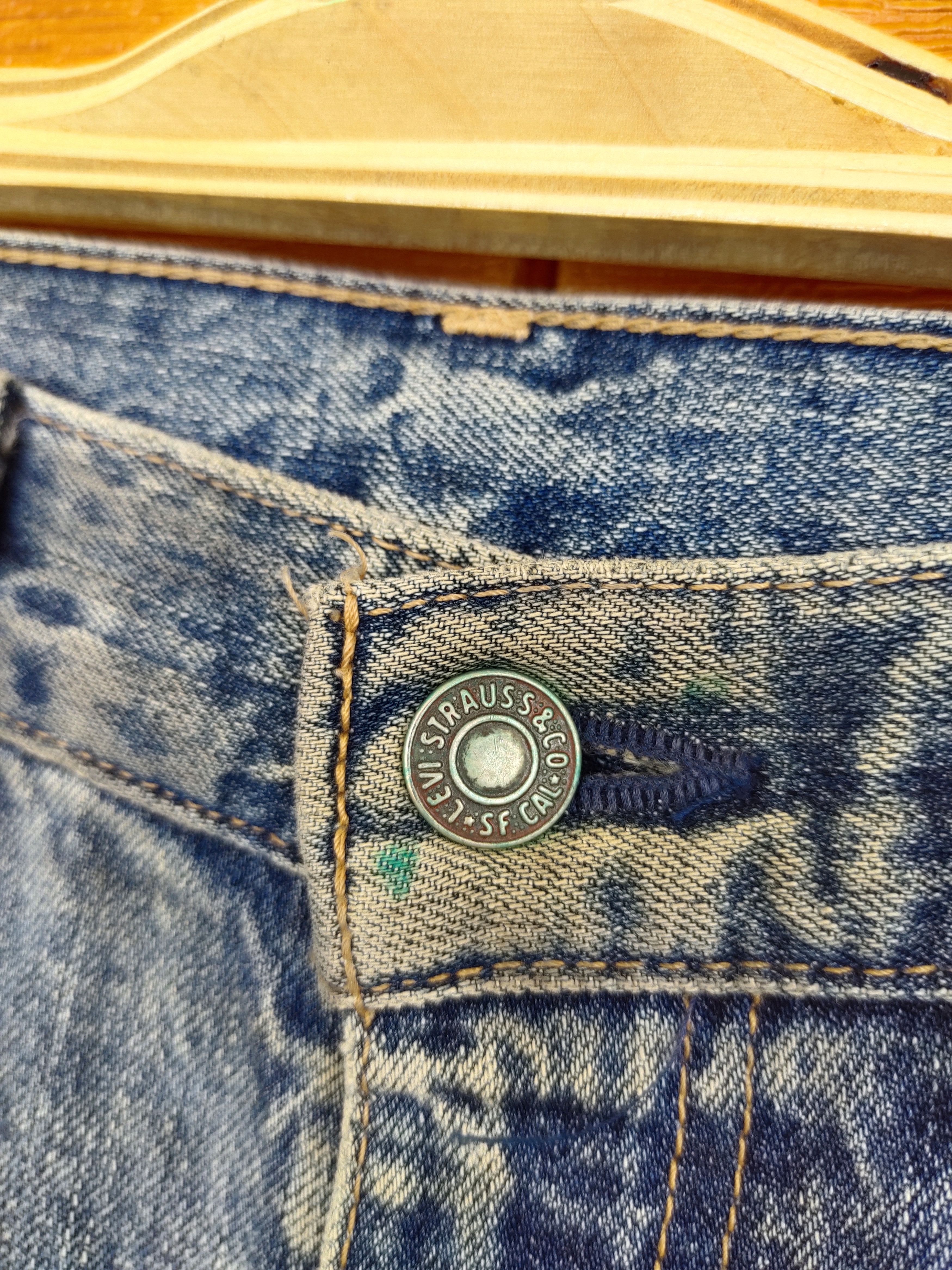 Levi's Vintage Y2k Levis 505 Denim Jeans Size US 30 / EU 46 - 18 Thumbnail
