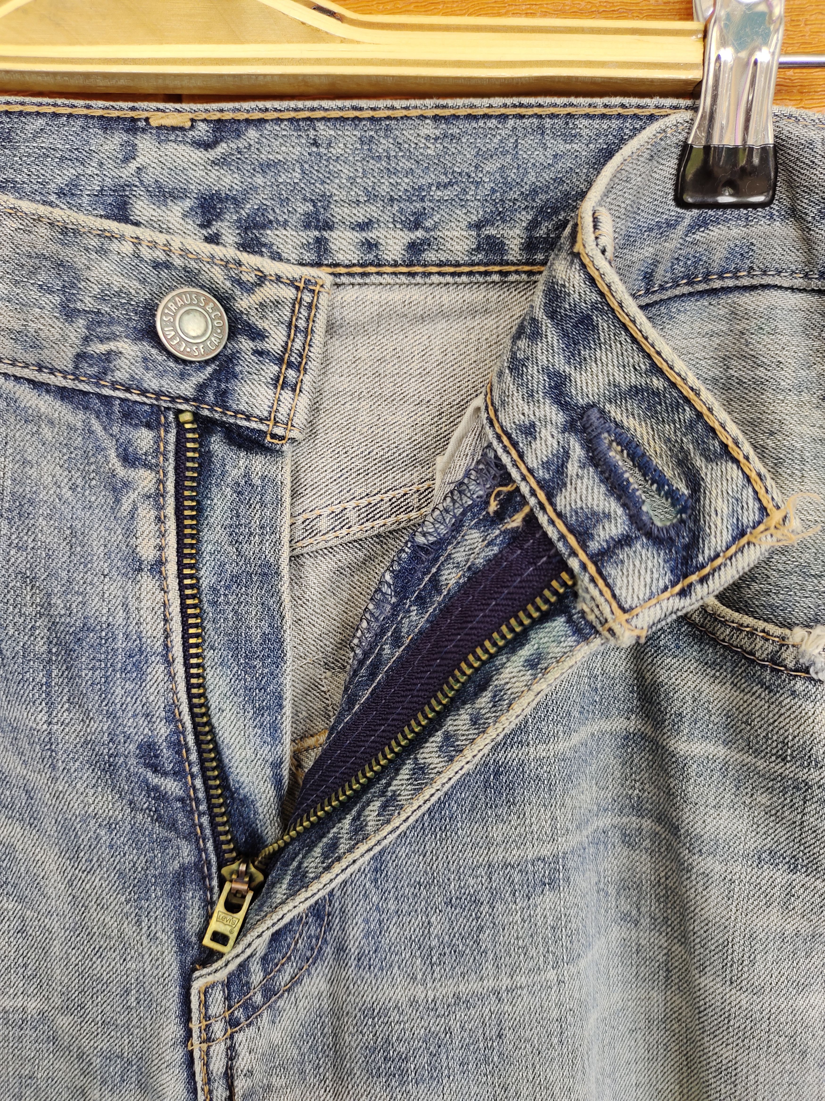 Levi's Vintage Y2k Levis 505 Denim Jeans Size US 30 / EU 46 - 19 Thumbnail