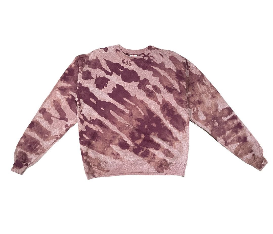 Vintage 90s Boxy Bleached Hanes Crewneck