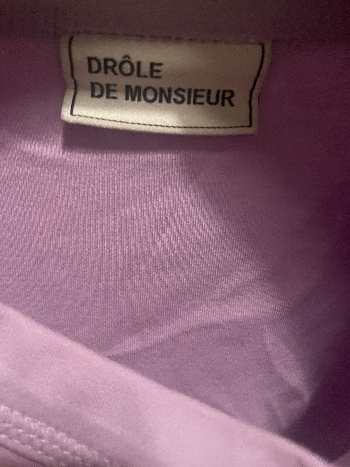 Drole De Monsieur Not from Paris T-Shirt purple Size US M / EU 48-50 / 2 - 4 Thumbnail
