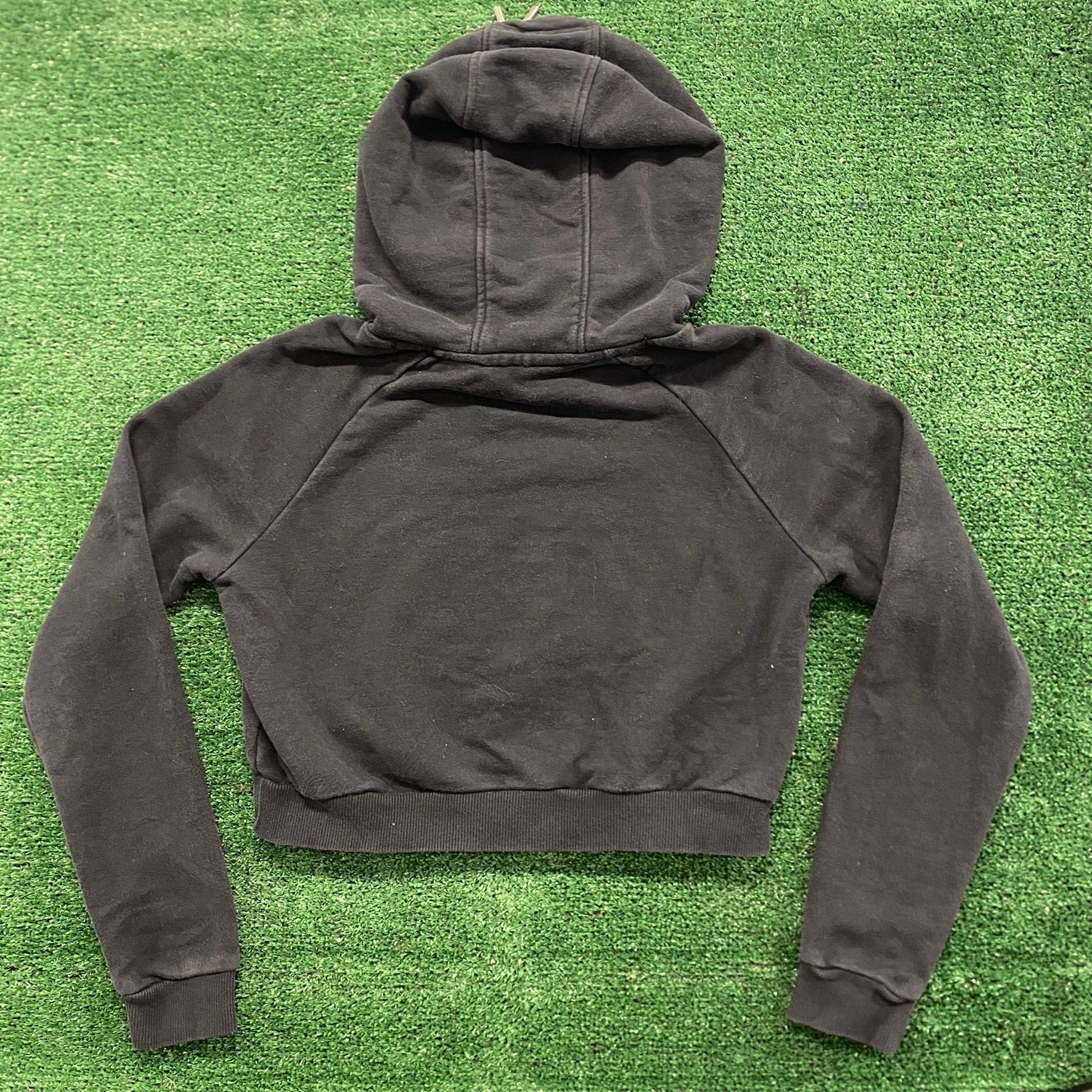 Adidas Adidas Trefoil Essential Cropped Hoodie Sweatshirt Size US S / EU 44-46 / 1 - 3 Thumbnail