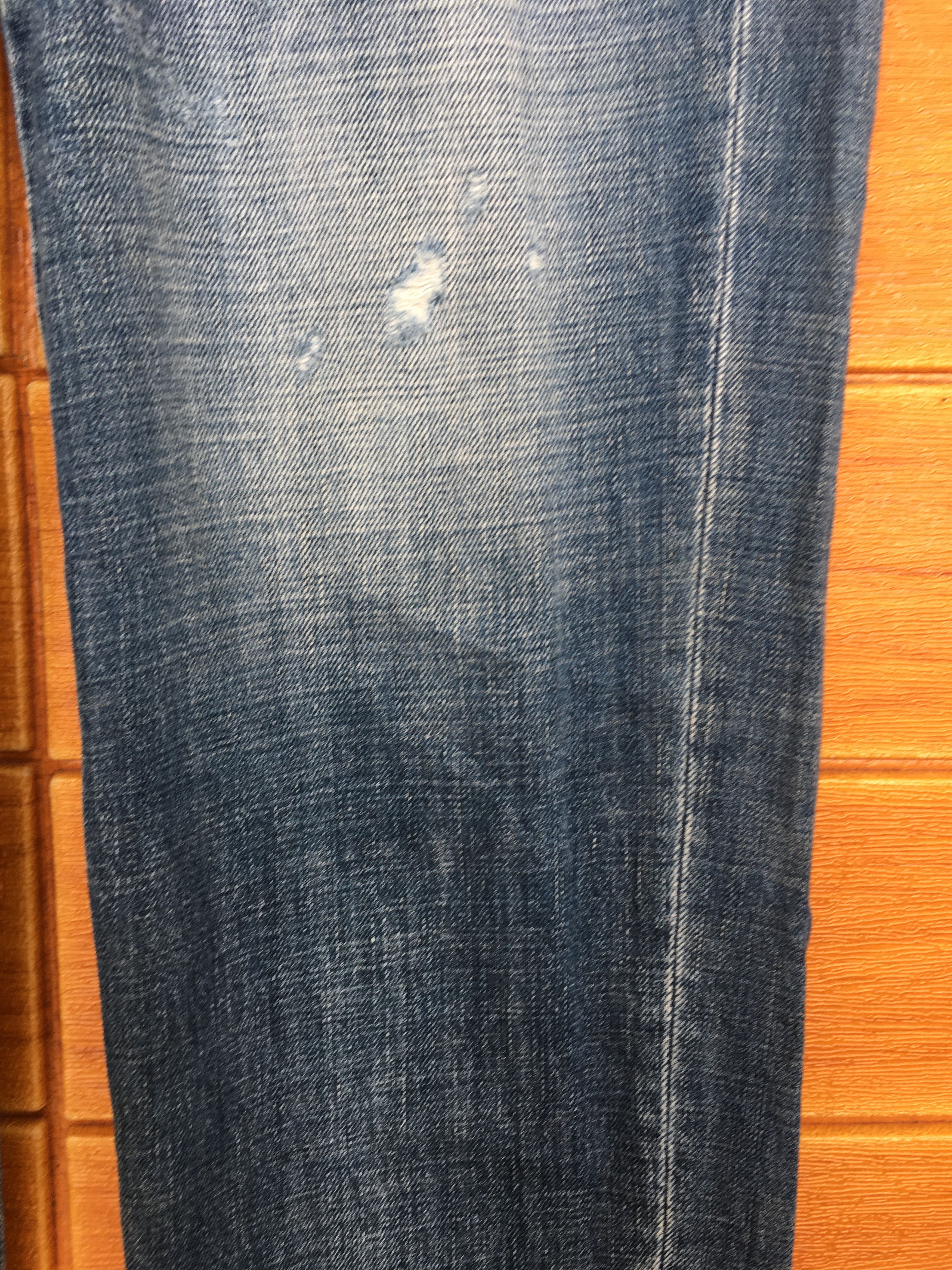Number (N)ine × Undercover Cepo Distressed Denim Jeans Size US 31 - 8 Thumbnail