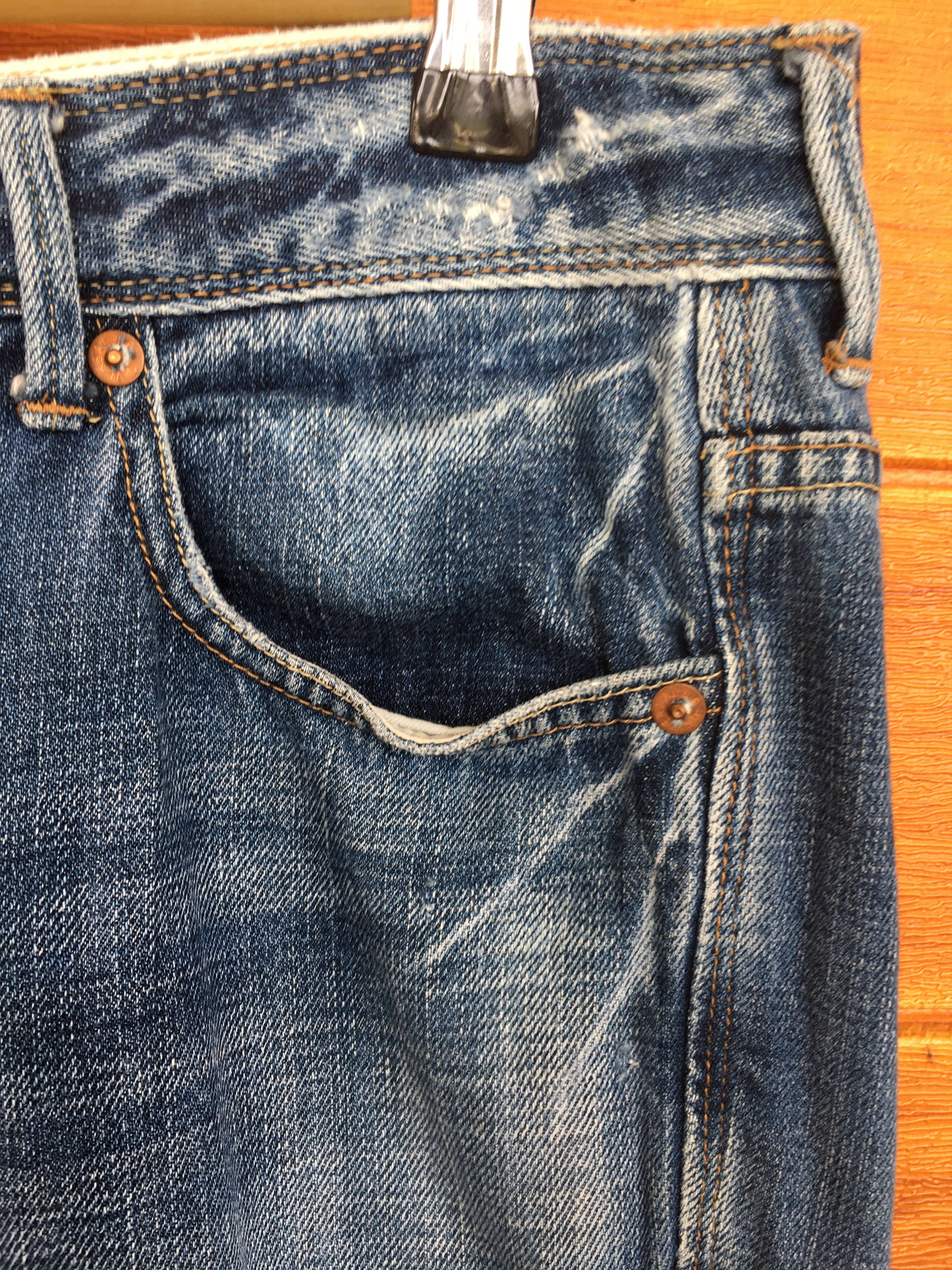 Number (N)ine × Undercover Cepo Distressed Denim Jeans Size US 31 - 4 Thumbnail