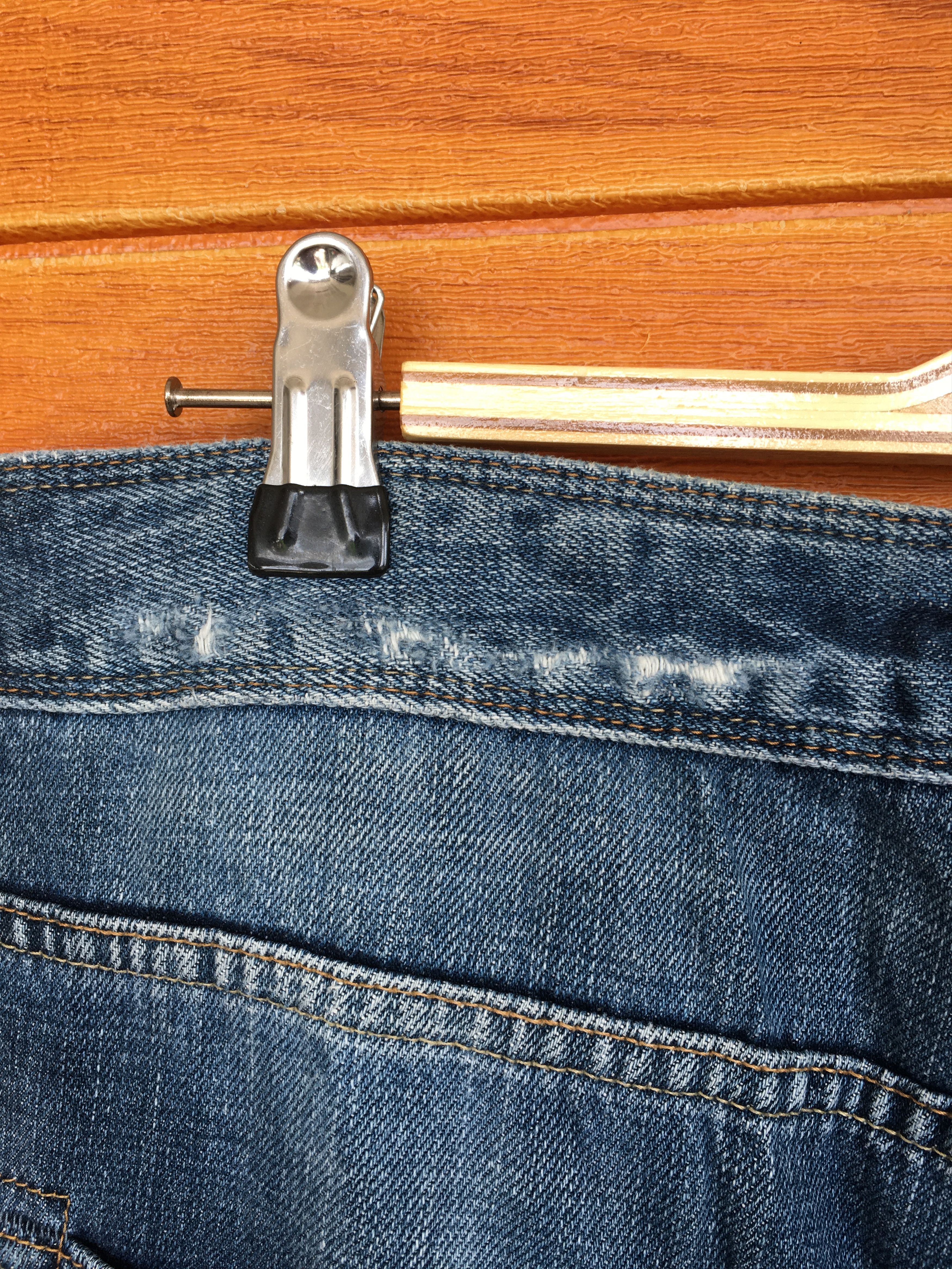 Number (N)ine × Undercover Cepo Distressed Denim Jeans Size US 31 - 18 Thumbnail