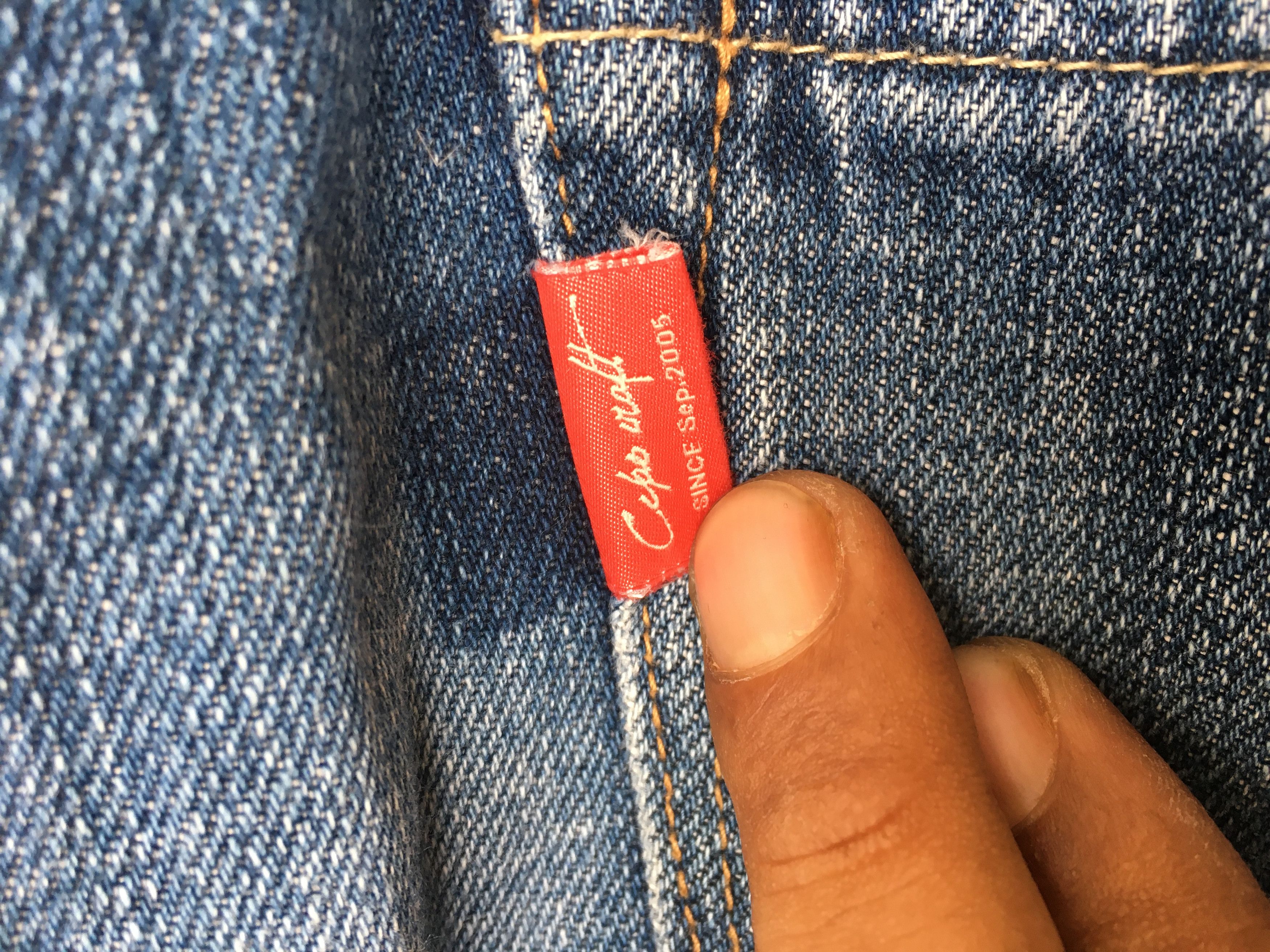 Number (N)ine × Undercover Cepo Distressed Denim Jeans Size US 31 - 15 Thumbnail