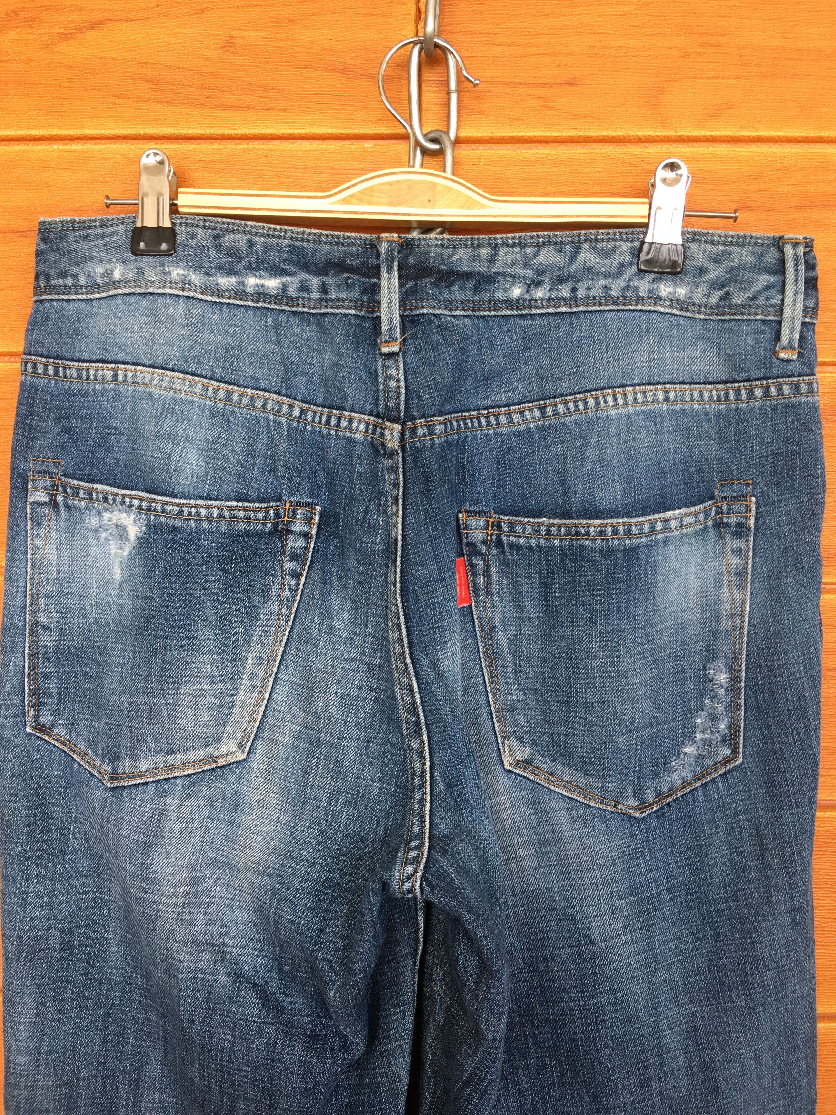 Number (N)ine × Undercover Cepo Distressed Denim Jeans Size US 31 - 12 Thumbnail