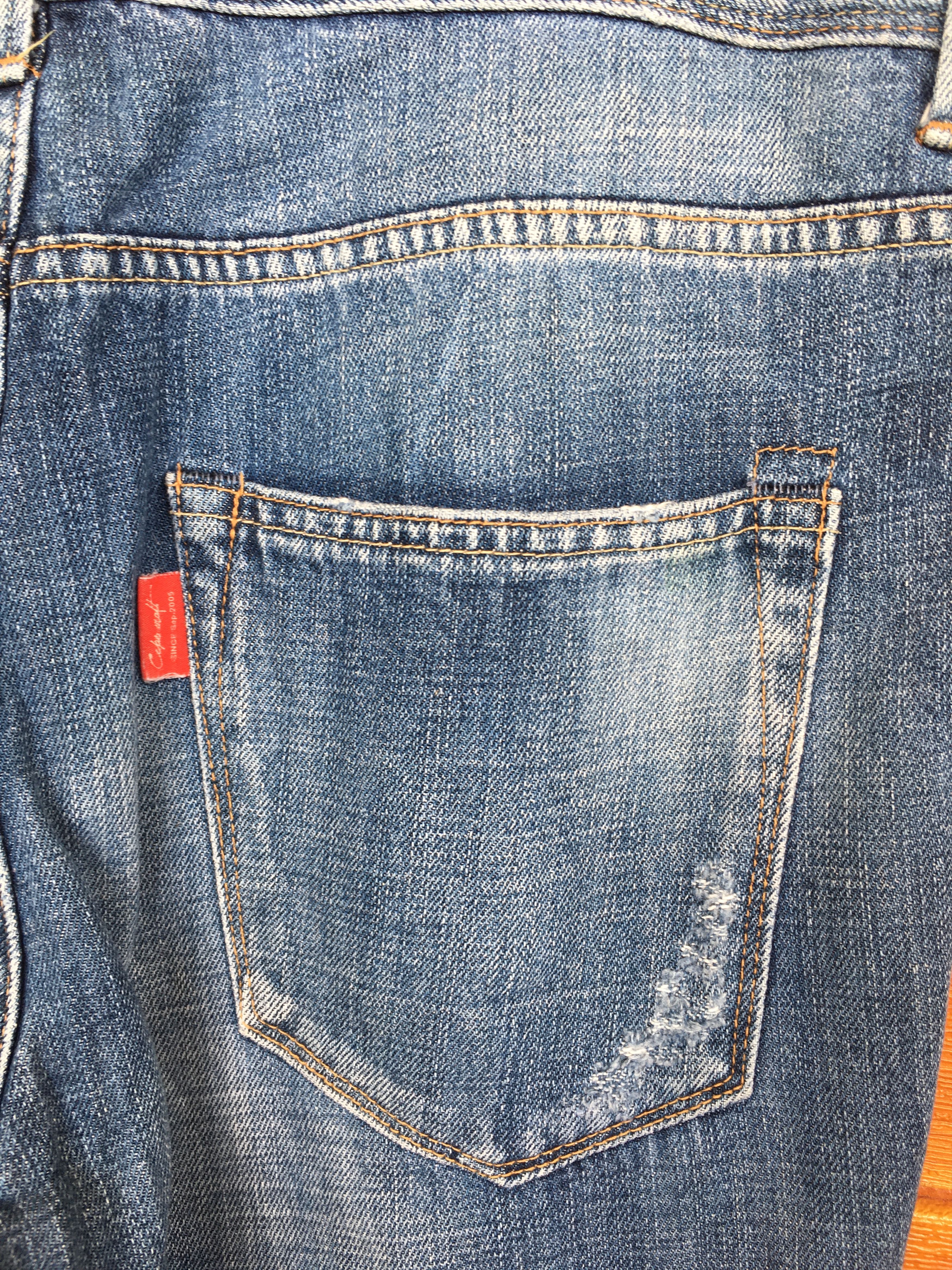 Number (N)ine × Undercover Cepo Distressed Denim Jeans Size US 31 - 14 Thumbnail