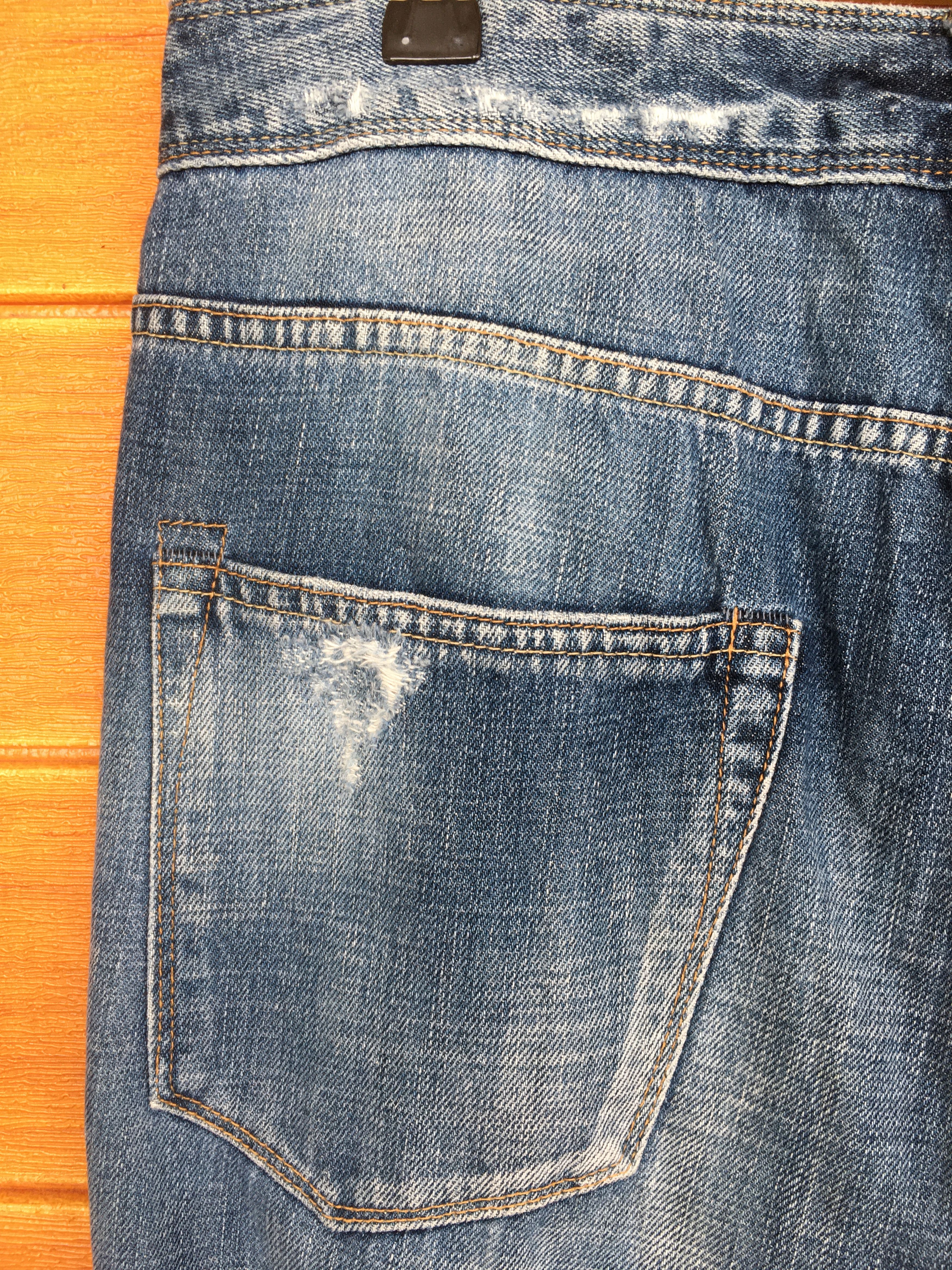 Number (N)ine × Undercover Cepo Distressed Denim Jeans Size US 31 - 13 Thumbnail