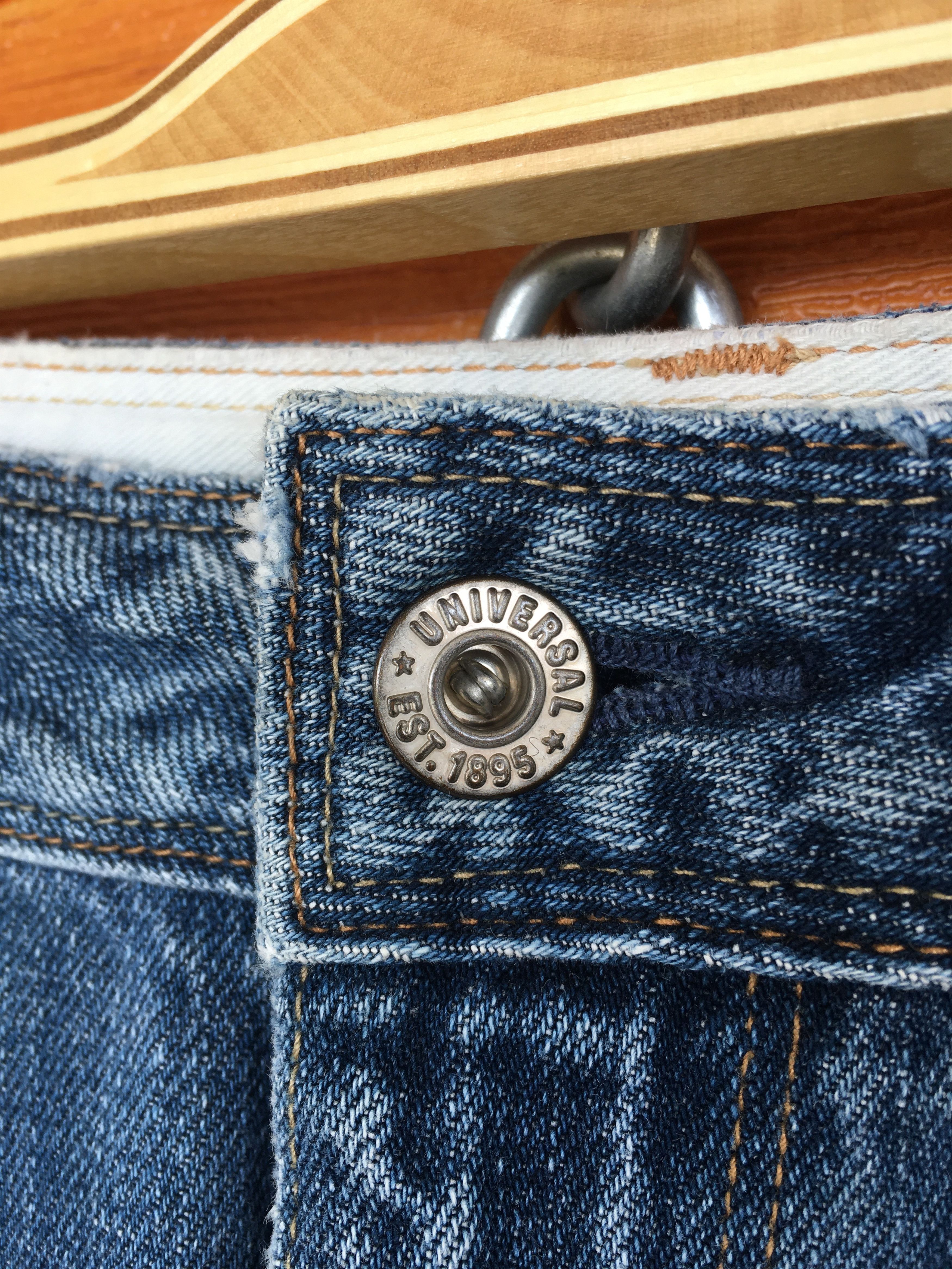 Number (N)ine × Undercover Cepo Distressed Denim Jeans Size US 31 - 20 Thumbnail