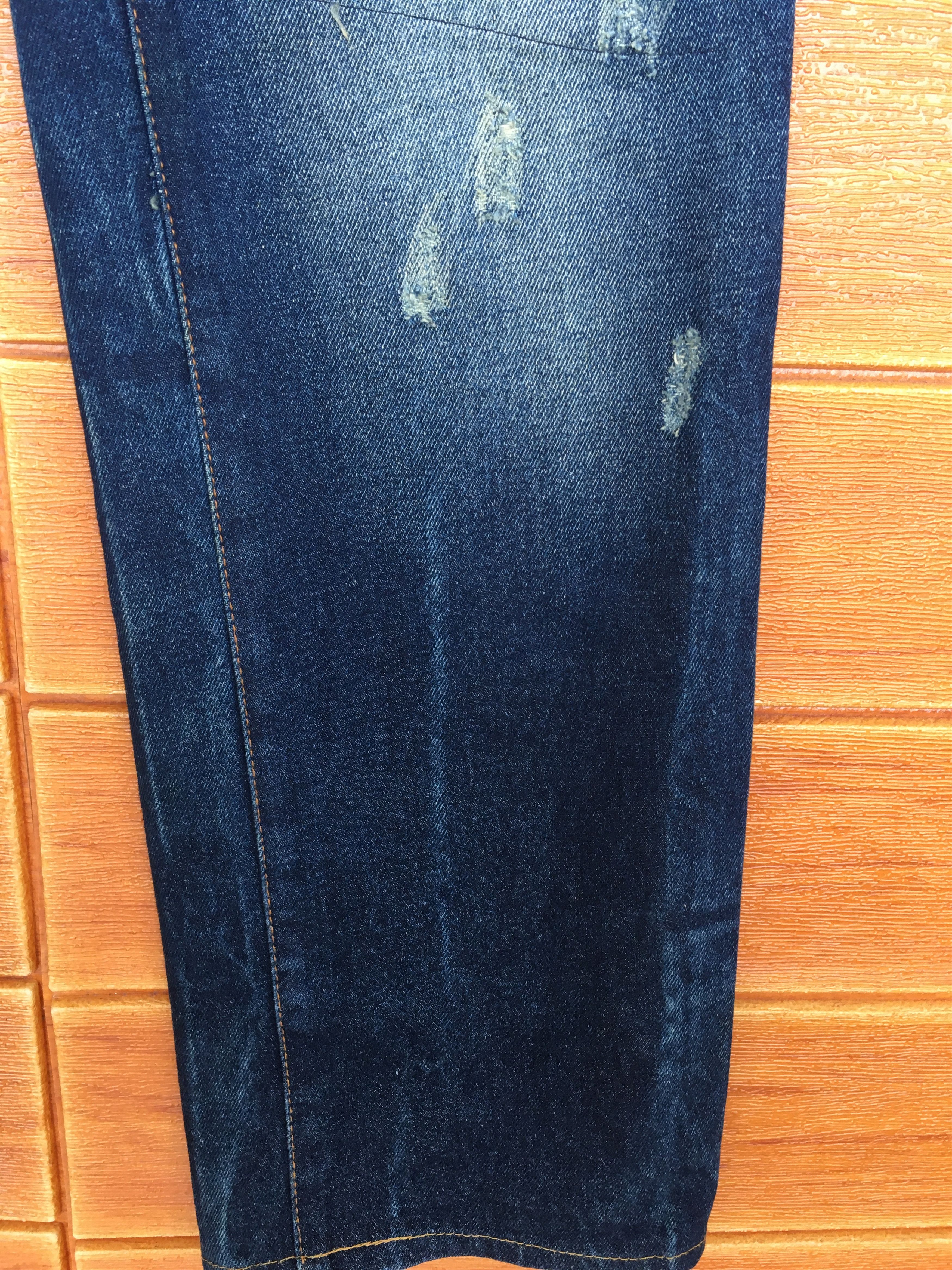 Japanese Brand Garage Label Distressed Denim Jeans Size US 35 - 8 Thumbnail