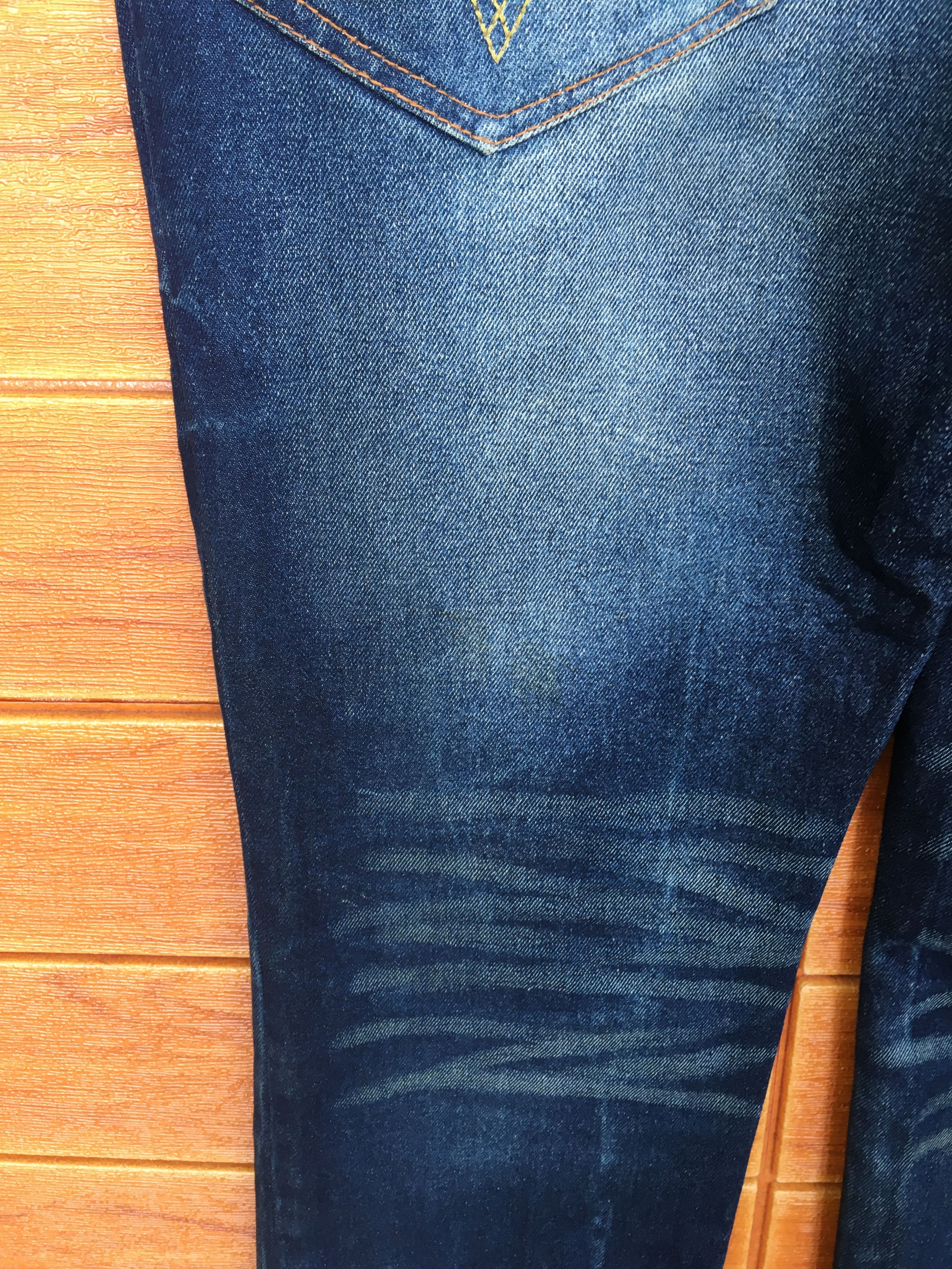 Japanese Brand Garage Label Distressed Denim Jeans Size US 35 - 17 Thumbnail