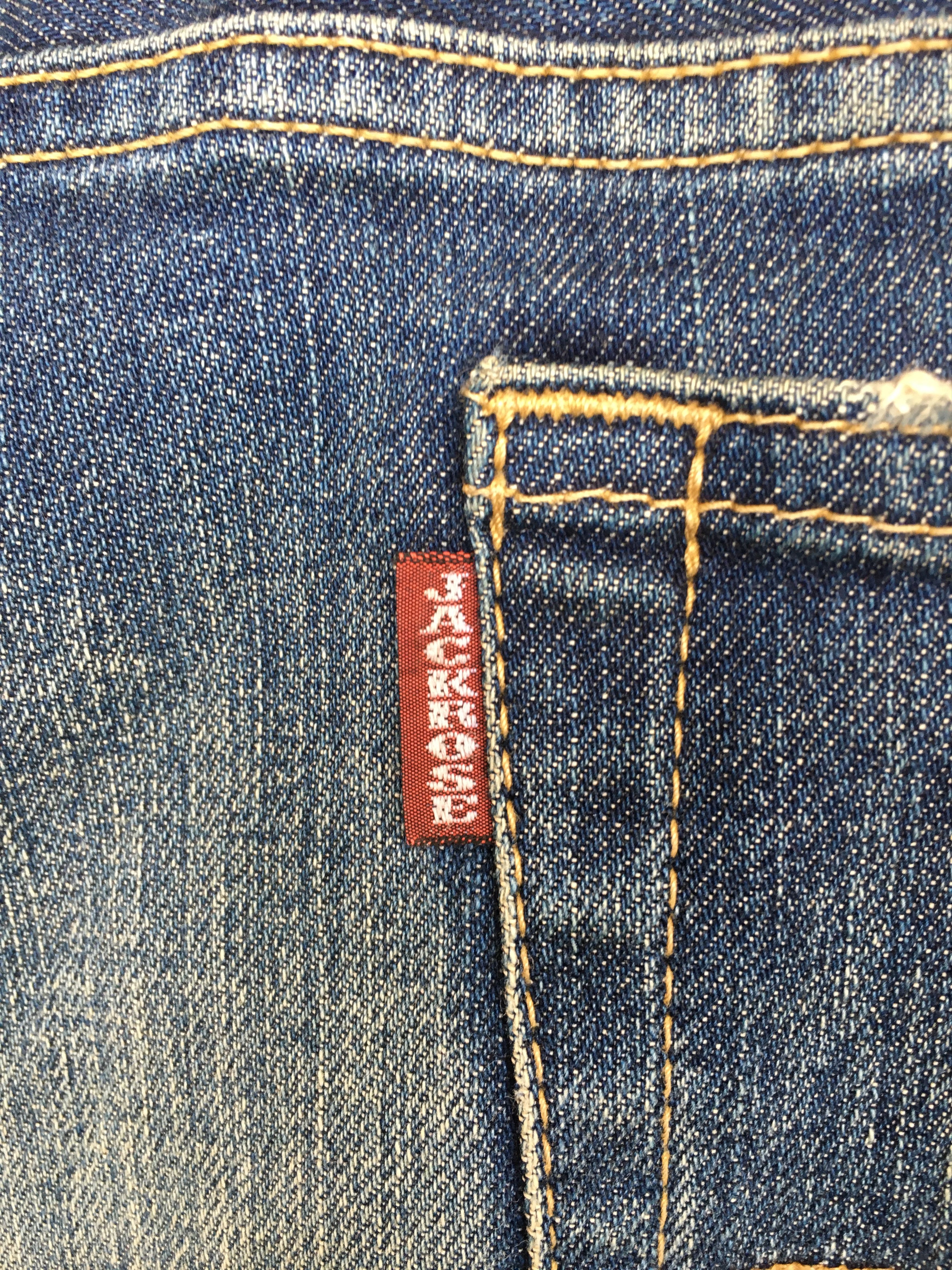 Number (N)ine × Undercover Vintage Jackrose Japan Patchwork Distressed Denim Jeans Size US 33 - 23 Thumbnail