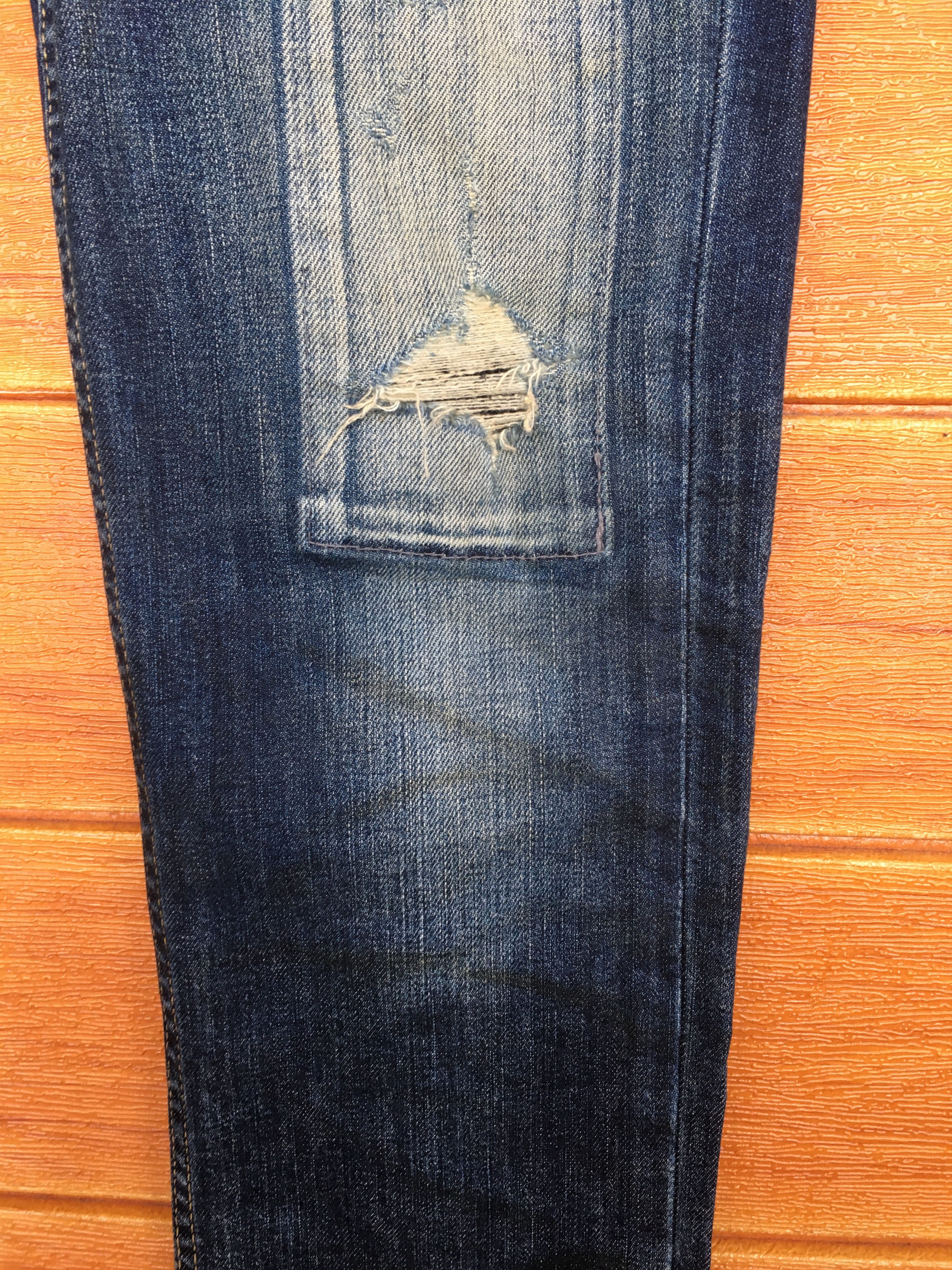 Number (N)ine × Undercover Vintage Jackrose Japan Patchwork Distressed Denim Jeans Size US 33 - 10 Thumbnail