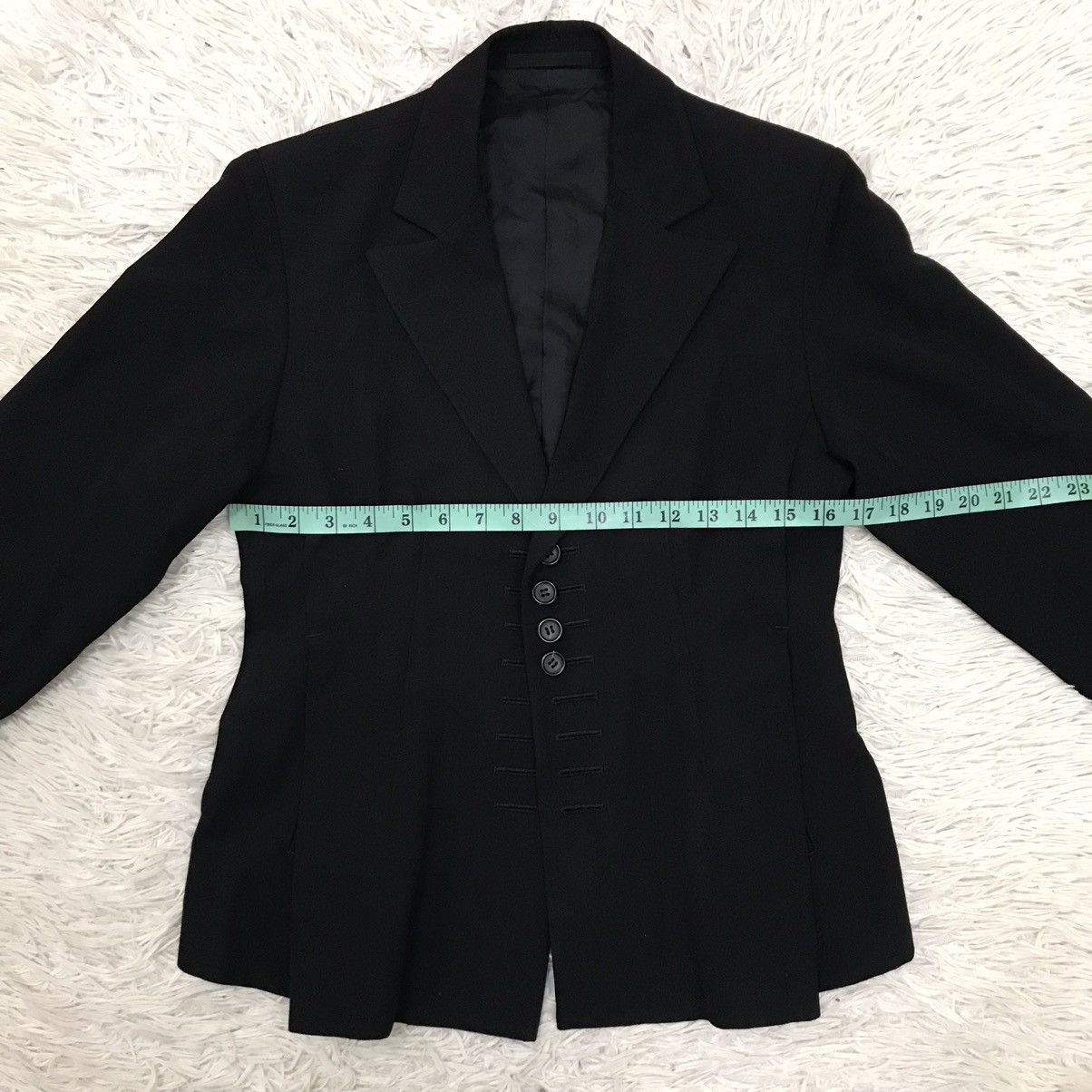 Yohji Yamamoto VINTAGE Y’S YOHJI YAMAMOTO COAT JACKET Size XS / US 0-2 / IT 36-38 - 16 Thumbnail