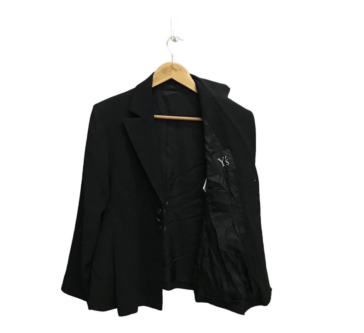 Yohji Yamamoto VINTAGE Y’S YOHJI YAMAMOTO COAT JACKET Size XS / US 0-2 / IT 36-38 - 1 Thumbnail