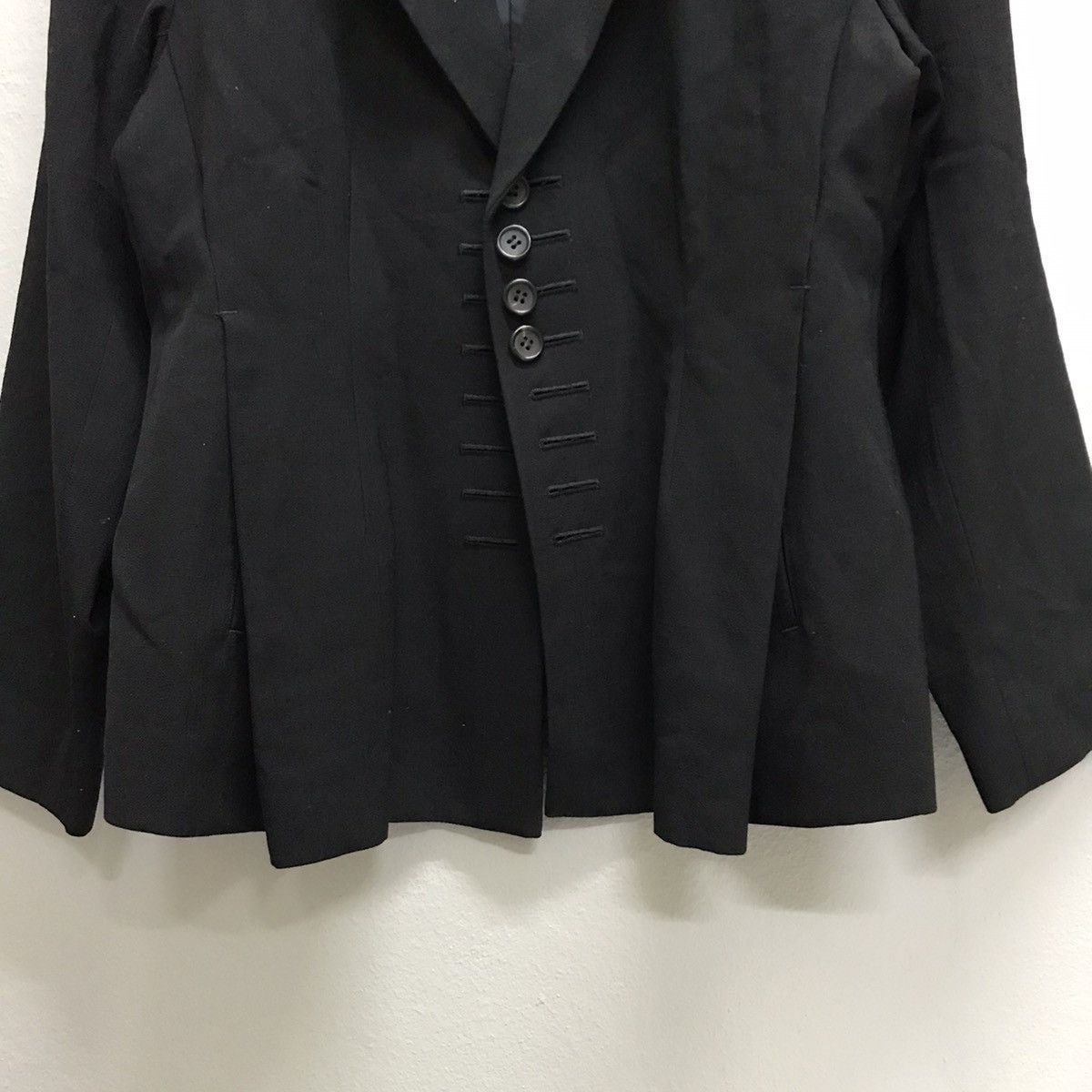 Yohji Yamamoto VINTAGE Y’S YOHJI YAMAMOTO COAT JACKET Size XS / US 0-2 / IT 36-38 - 8 Thumbnail